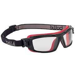 Bolle - ULTIM8 BSSI - Schutzbrille - Clear/Red/Black