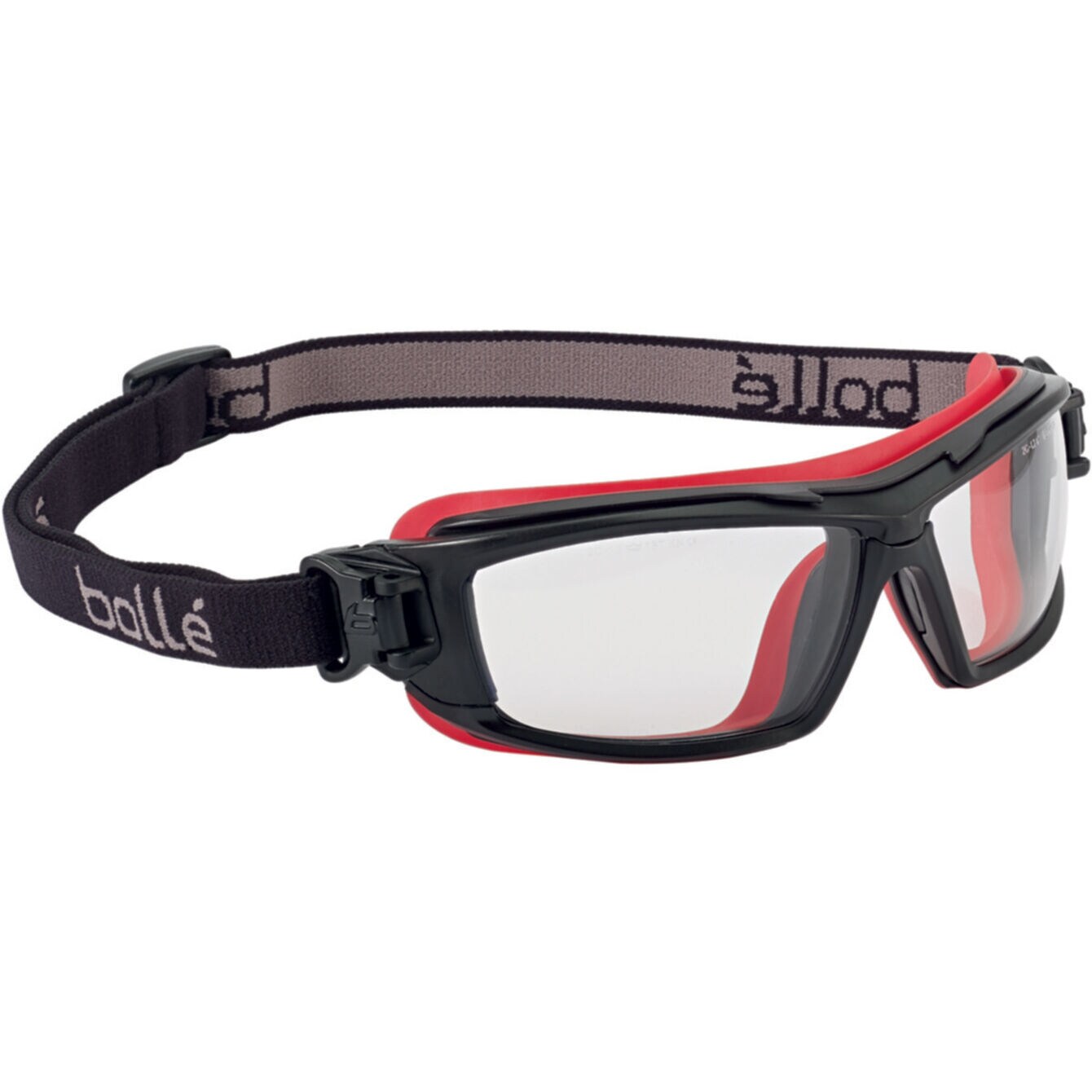 Bolle - ULTIM8 BSSI - Schutzbrille - Clear/Red/Black