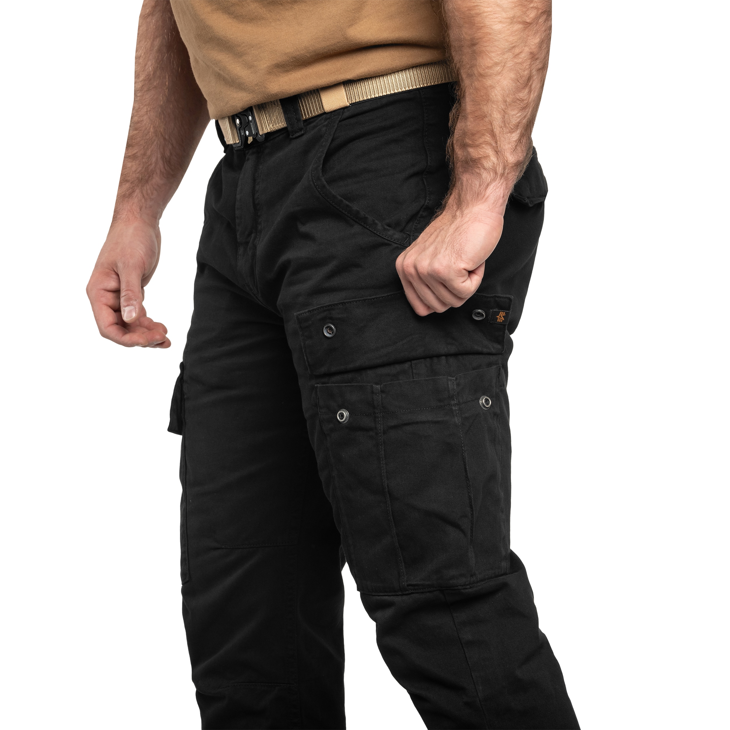 Alpha Industries - Agent Pant - Cargohose - Black