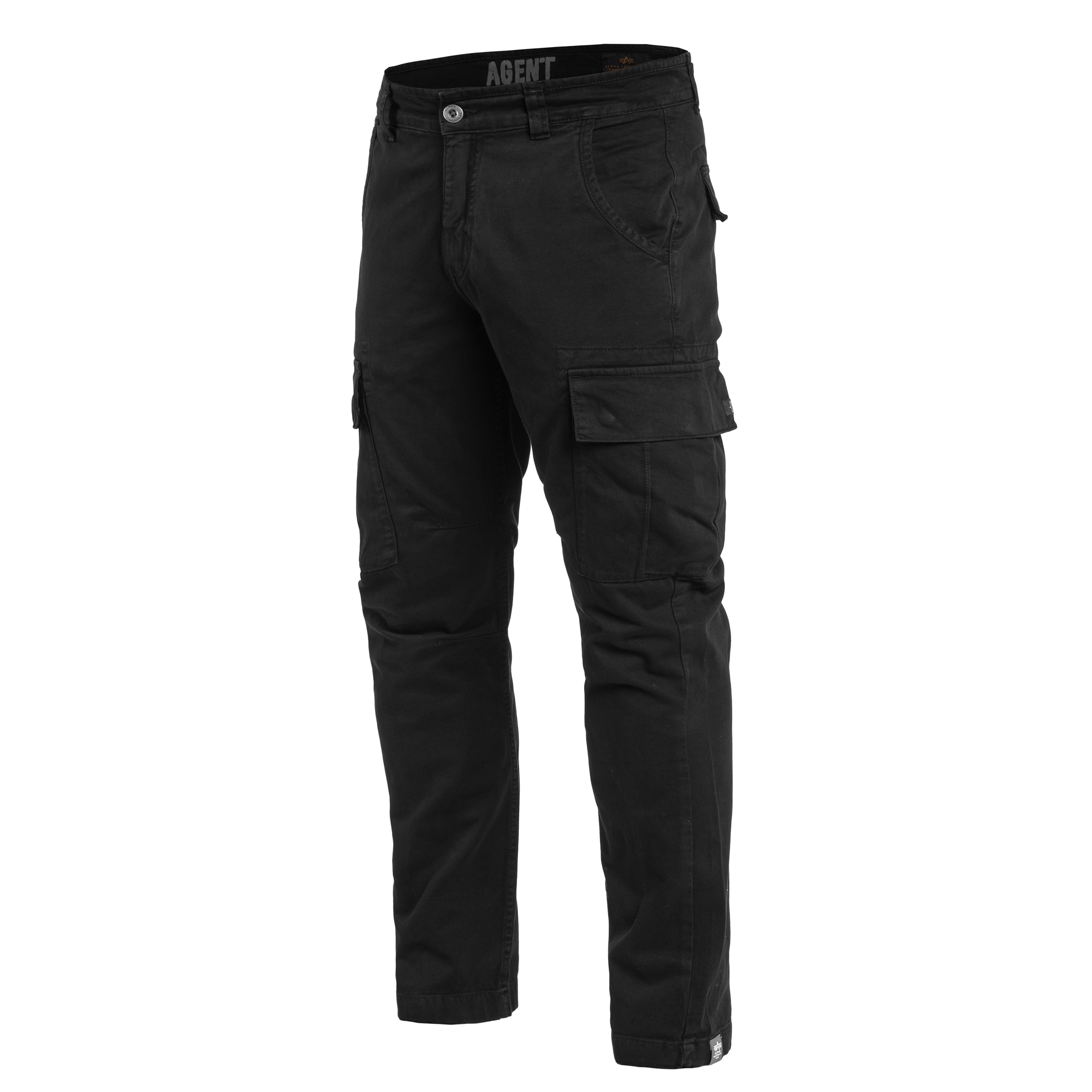 Alpha Industries - Agent Pant - Cargohose - Black