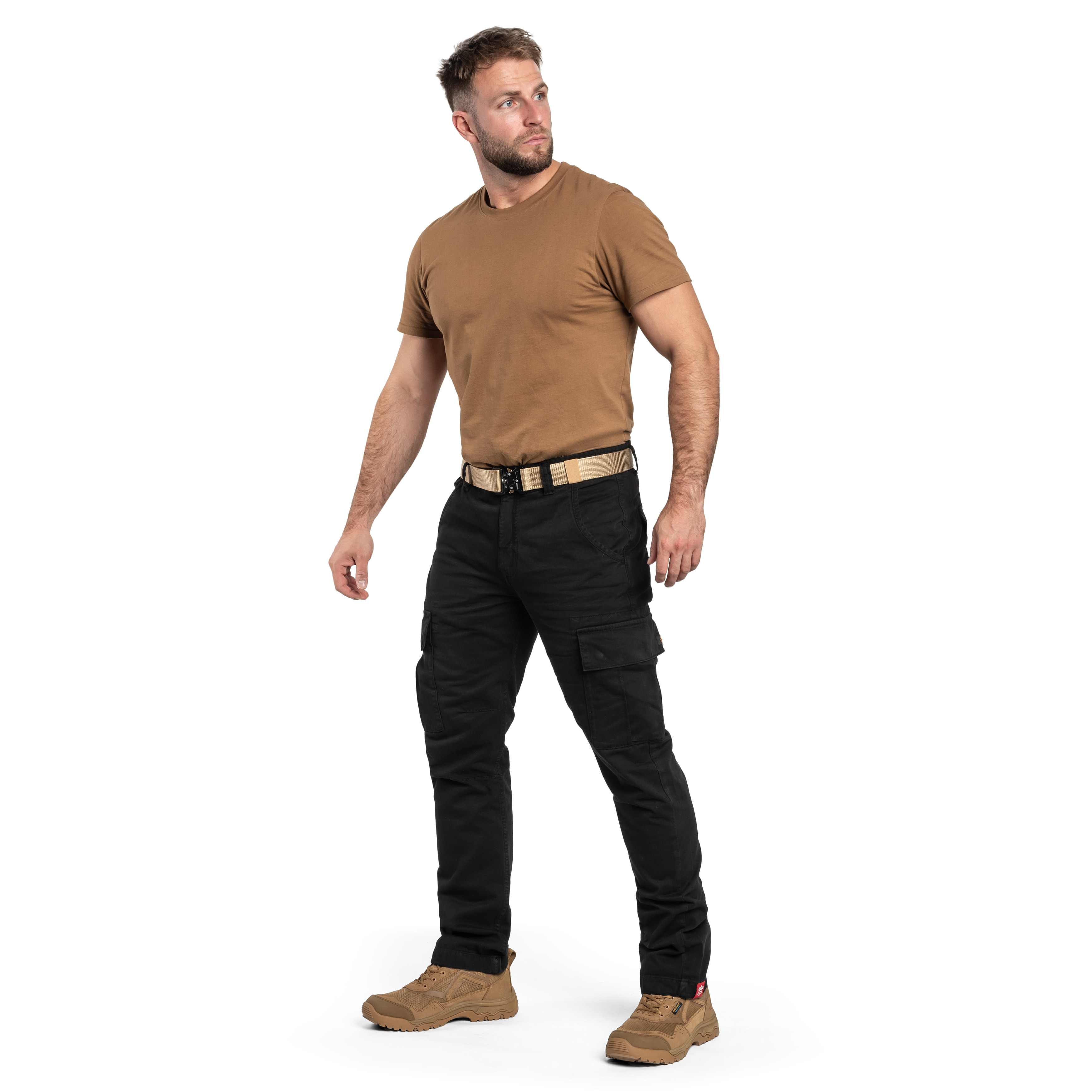 Alpha Industries - Agent Pant - Cargohose - Black