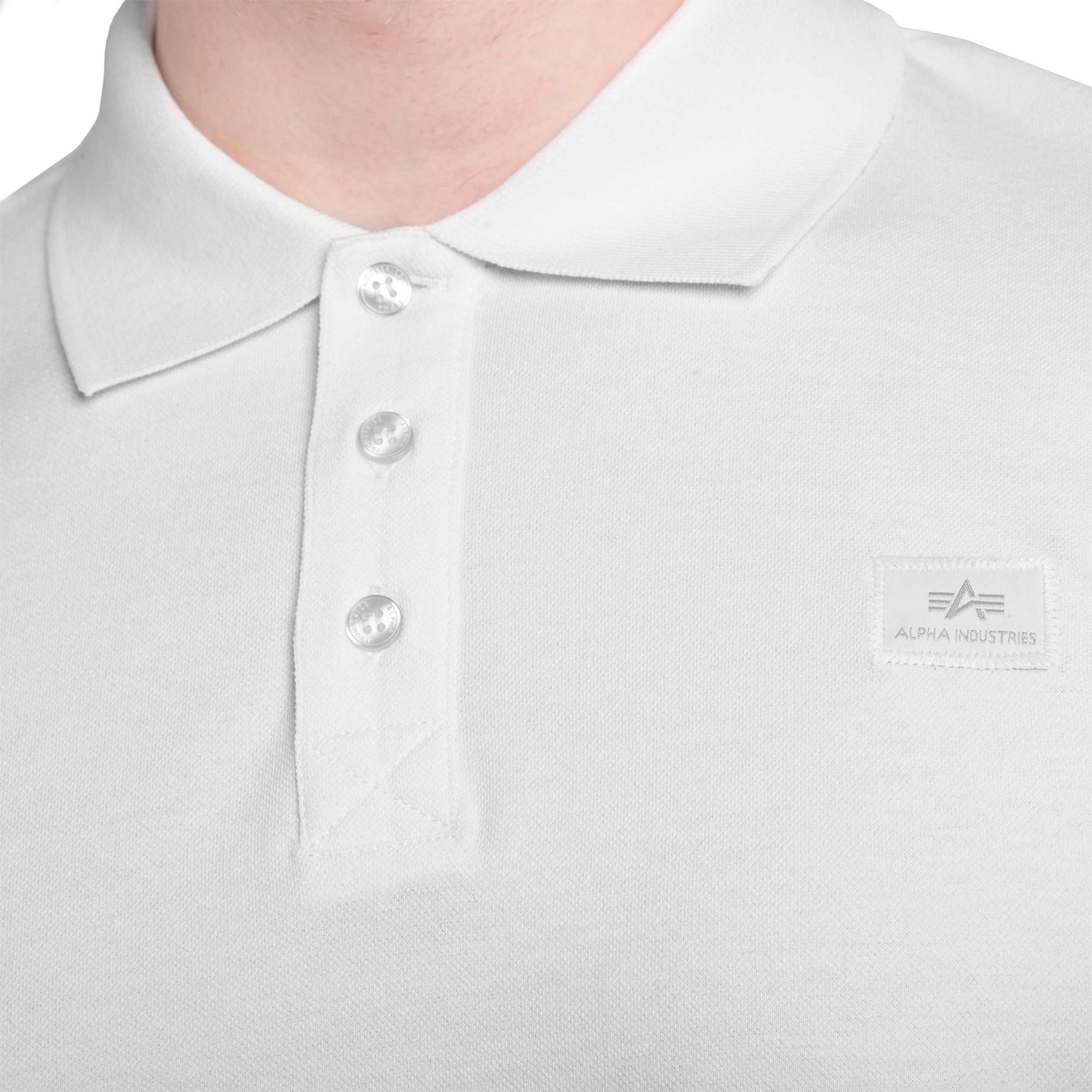 Alpha Industries - X-Fit Poloshirt - White