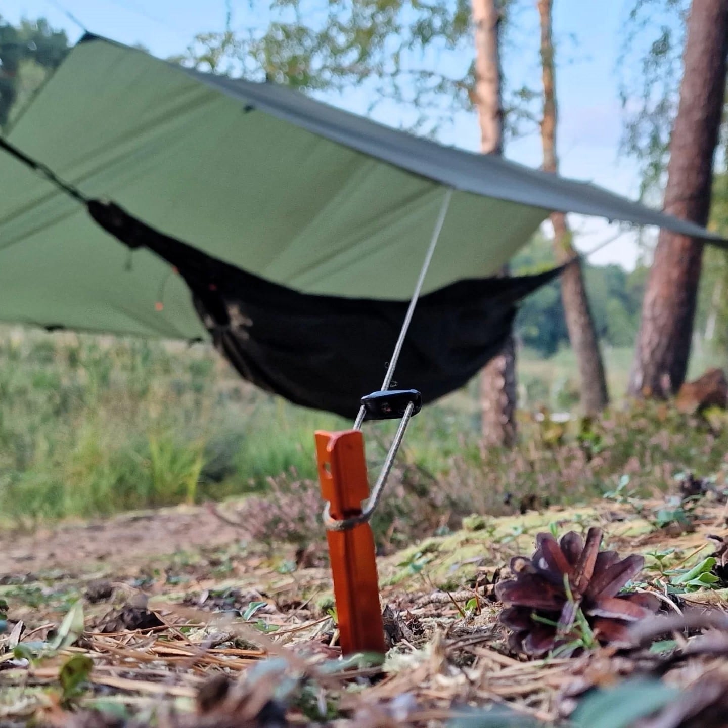 Bushmen - Easy Tarp 3 x 3 m Zeltplane - Green