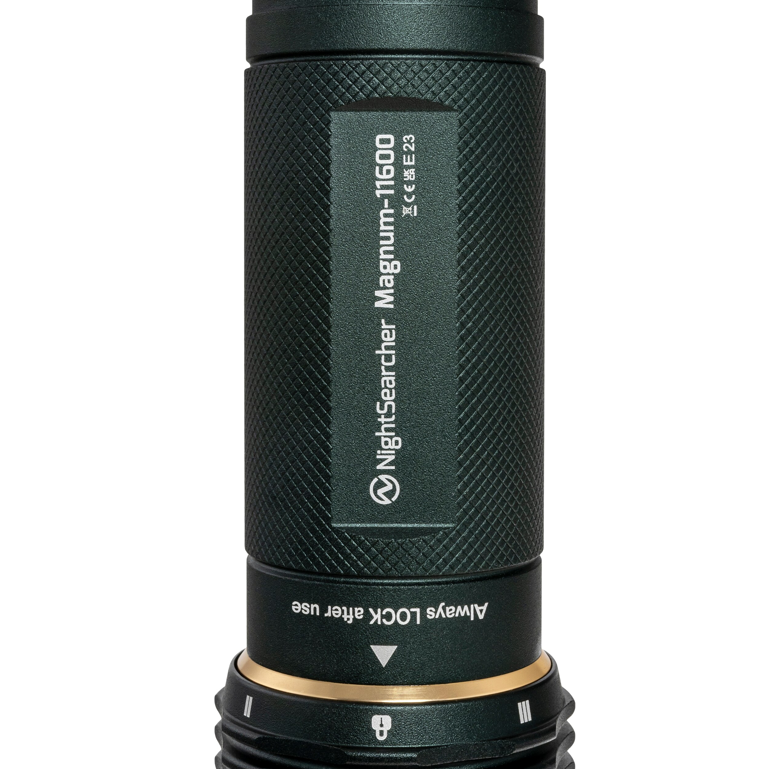 NightSearcher - Magnum Taschenlampe - 11600 Lumen