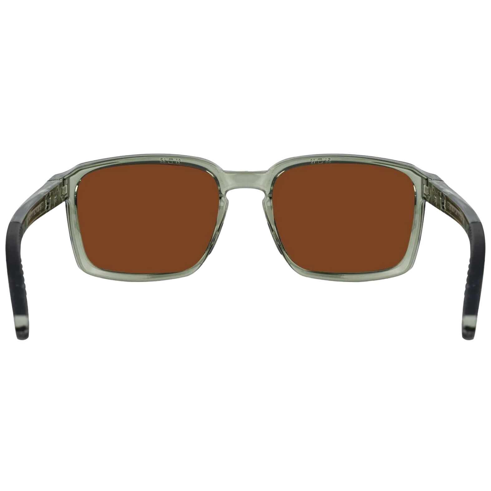 Wiley X - Alfa - Brille - Captivate Polarized Bronze Mirror/Gloss Crystal Light Olive/GREY