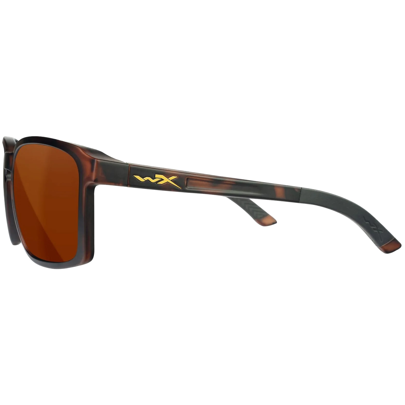 Wiley X - Alfa - Brille - Captivate Polarized Copper/Matte Havana Brown