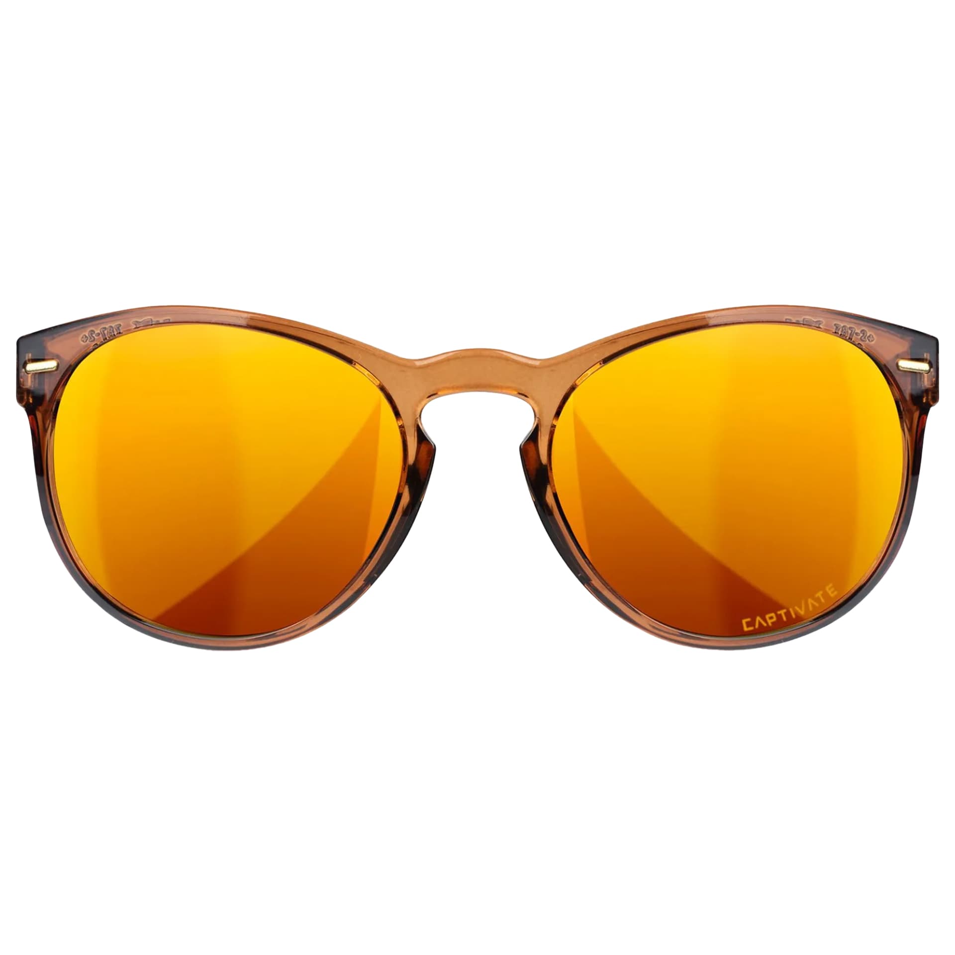 Wiley X - Covert Brille für Damen - Captivate Polarized Bronze Mirror/Crystal Rootbeer