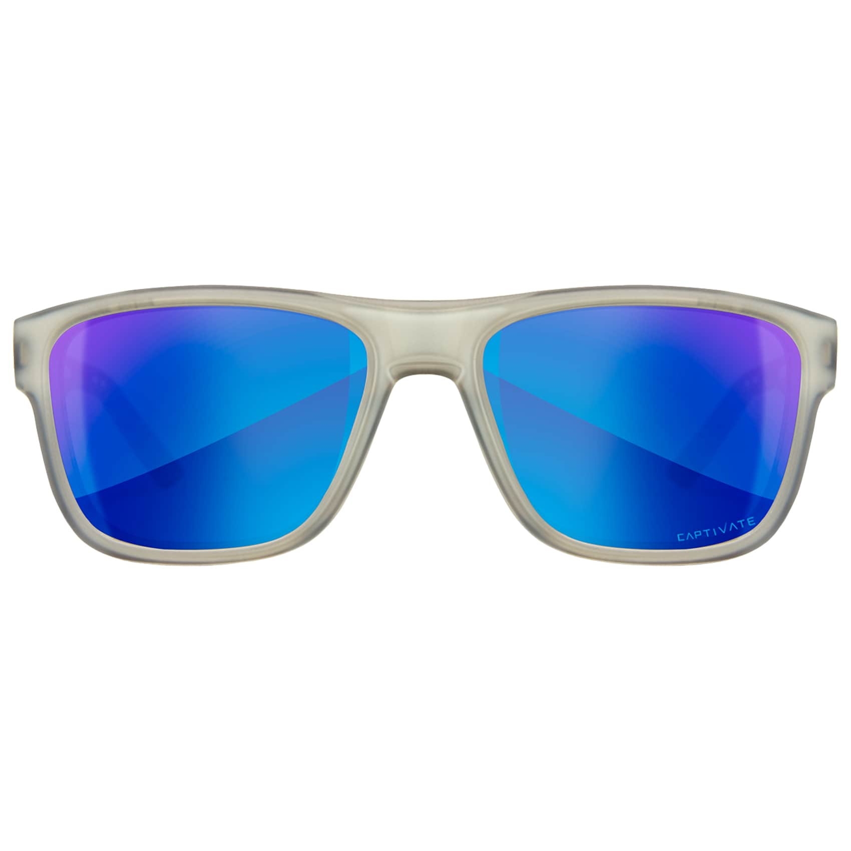 Wiley X - Ovation - Schutzbrille - Captivate Polarized Blue Mirror/Matte Slate