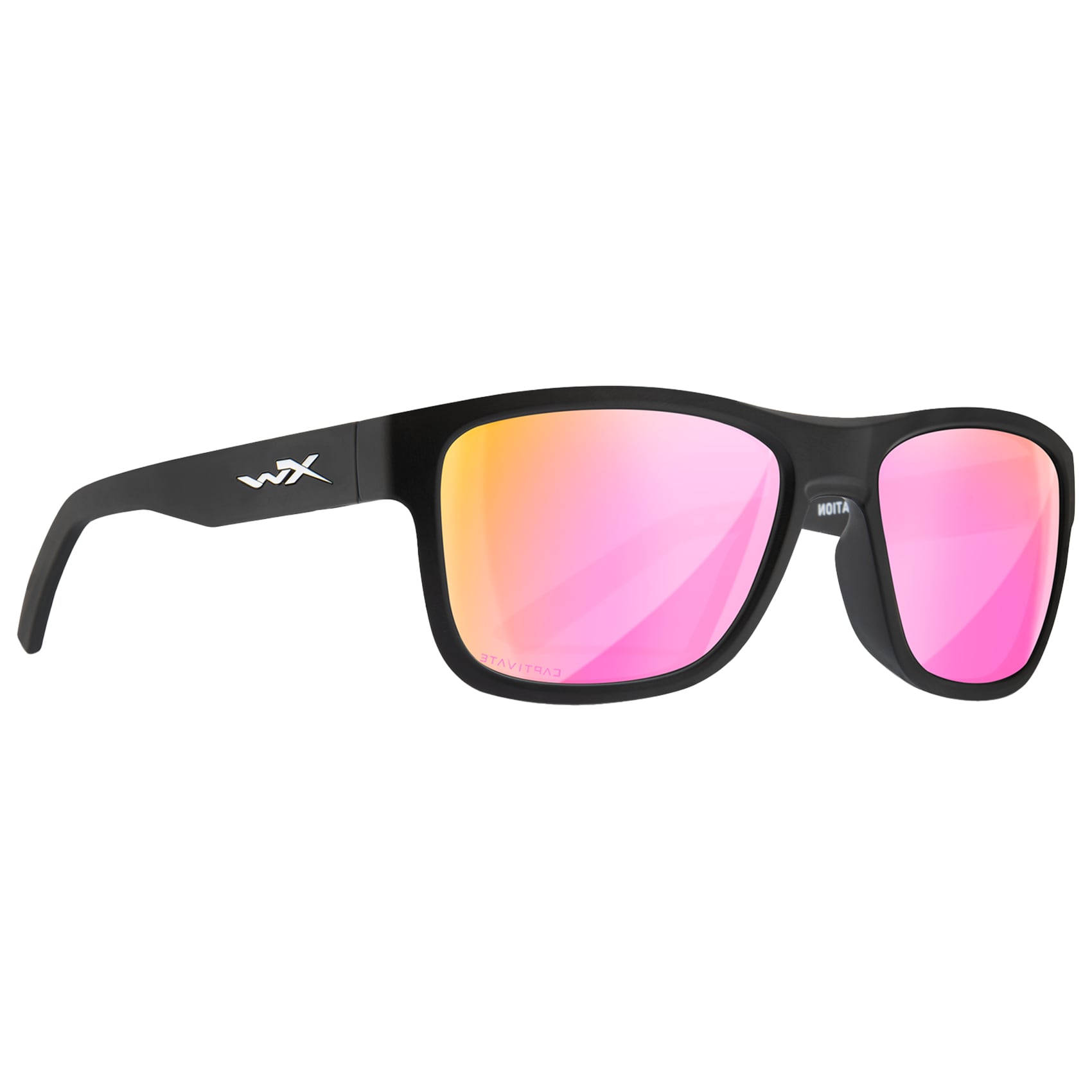 Wiley X - Ovation - Schutzbrille - Captivate Polarized Rose Gold Mirror/Matte Black