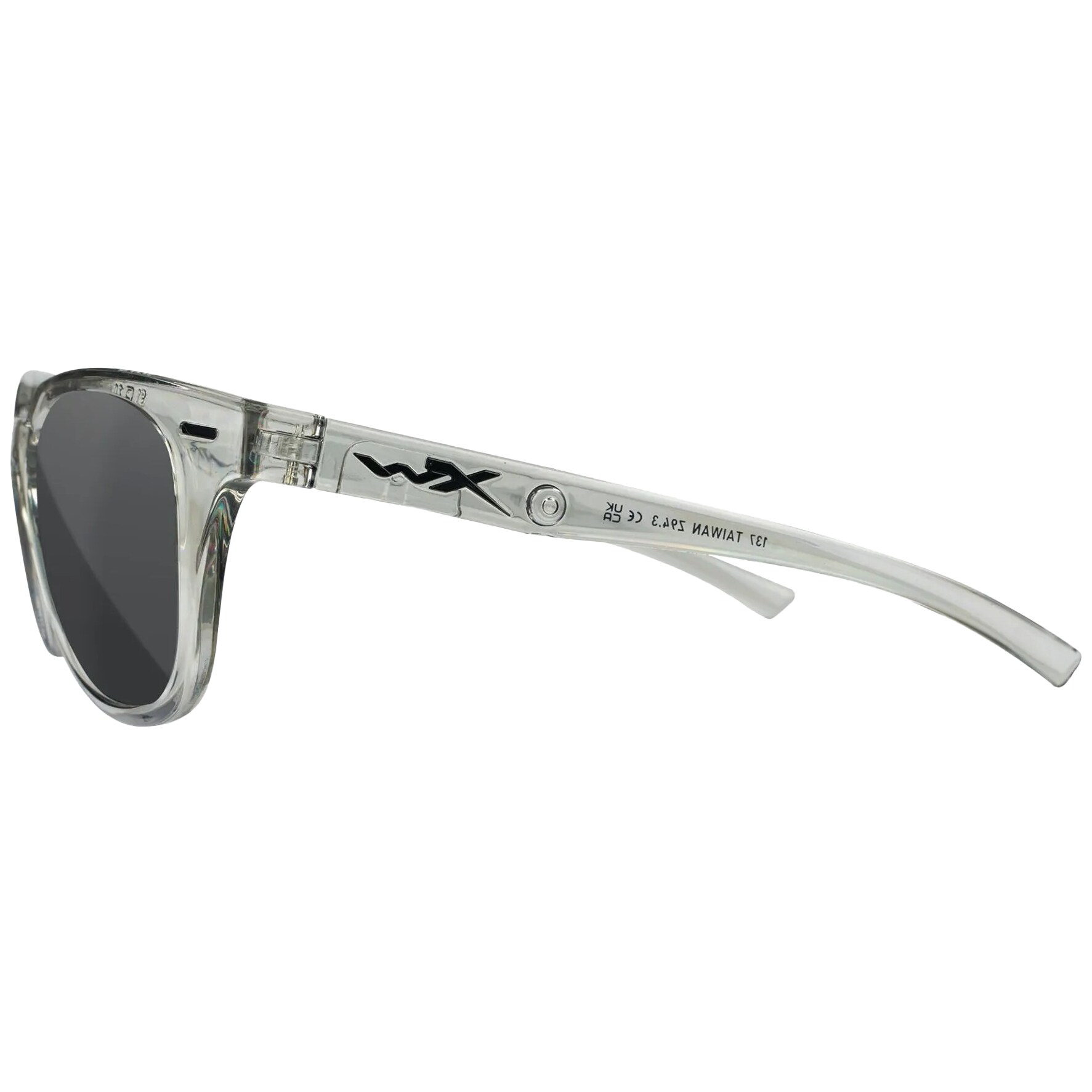 Wiley X - Ultra - Schutzbrille für Damen - Captivate Polarized Grey / Gloss Crystal Light Grey