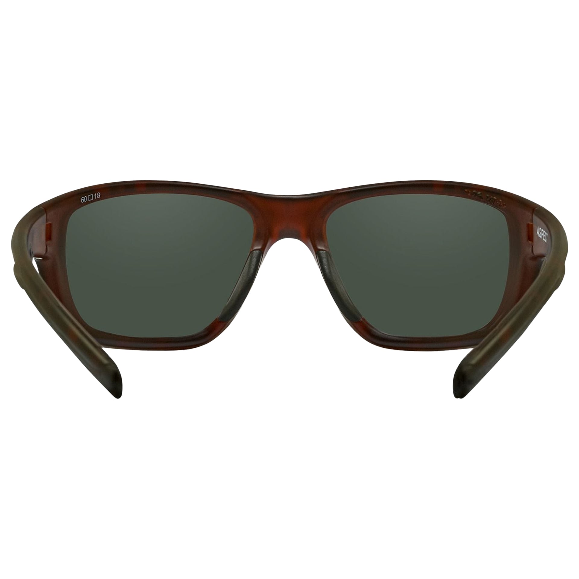 Wiley X - Aspect - Taktische Schutzbrille - Captivate Polarized Platinum Flash/Matte Demi Brown
