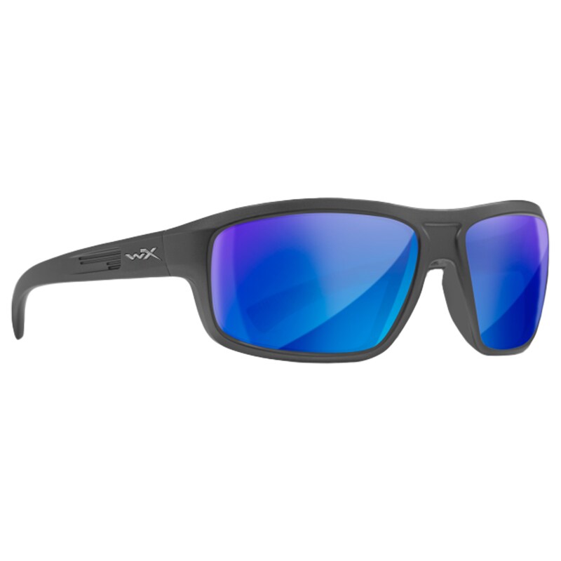 Wiley X - Contend -  Taktische Sonnenbrille - Captivate Polarized Blue Mirror - Matte Graphite
