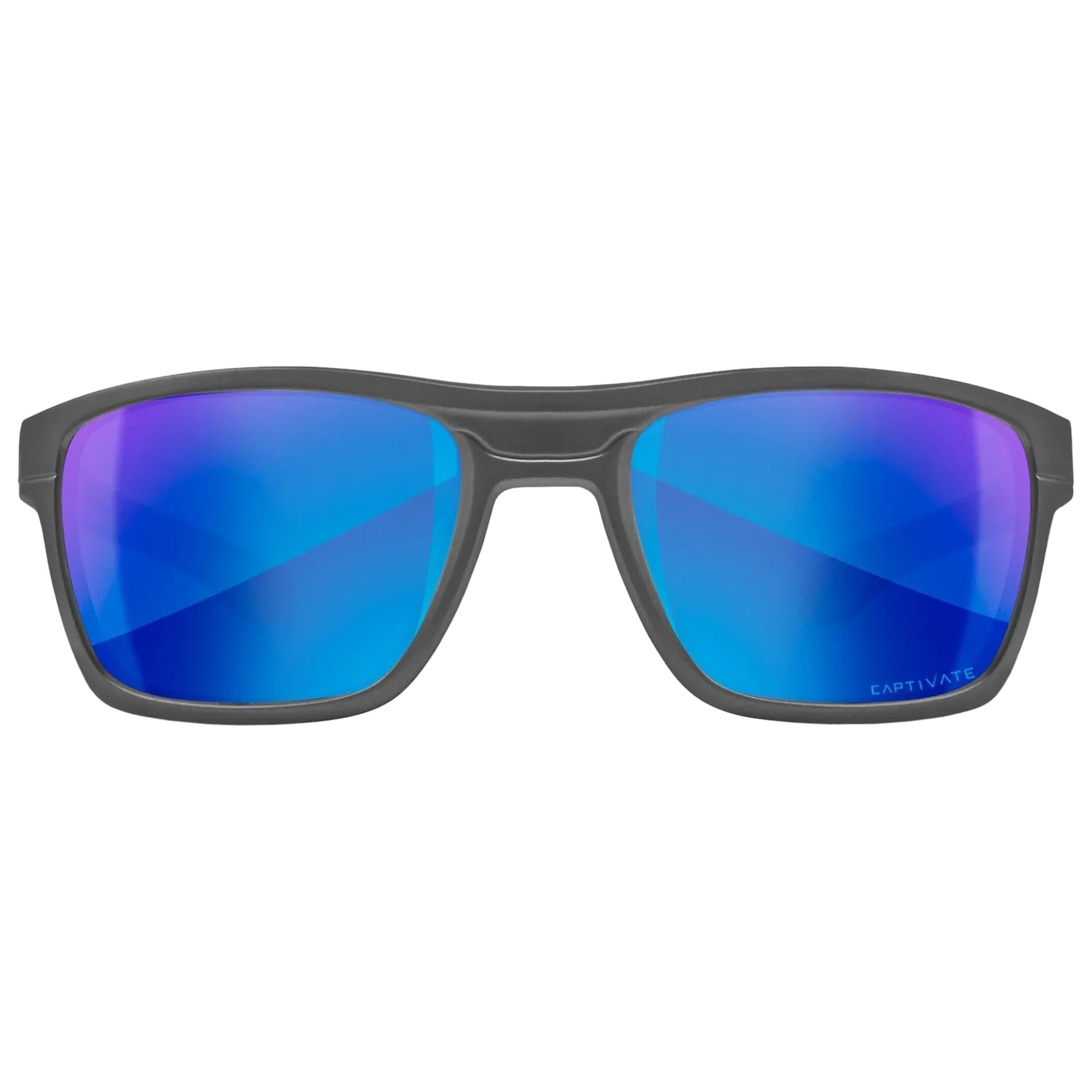 Wiley X - Kingpin - Schutzbrille - Captivate Polarized Blue Mirror/Matte Graphite