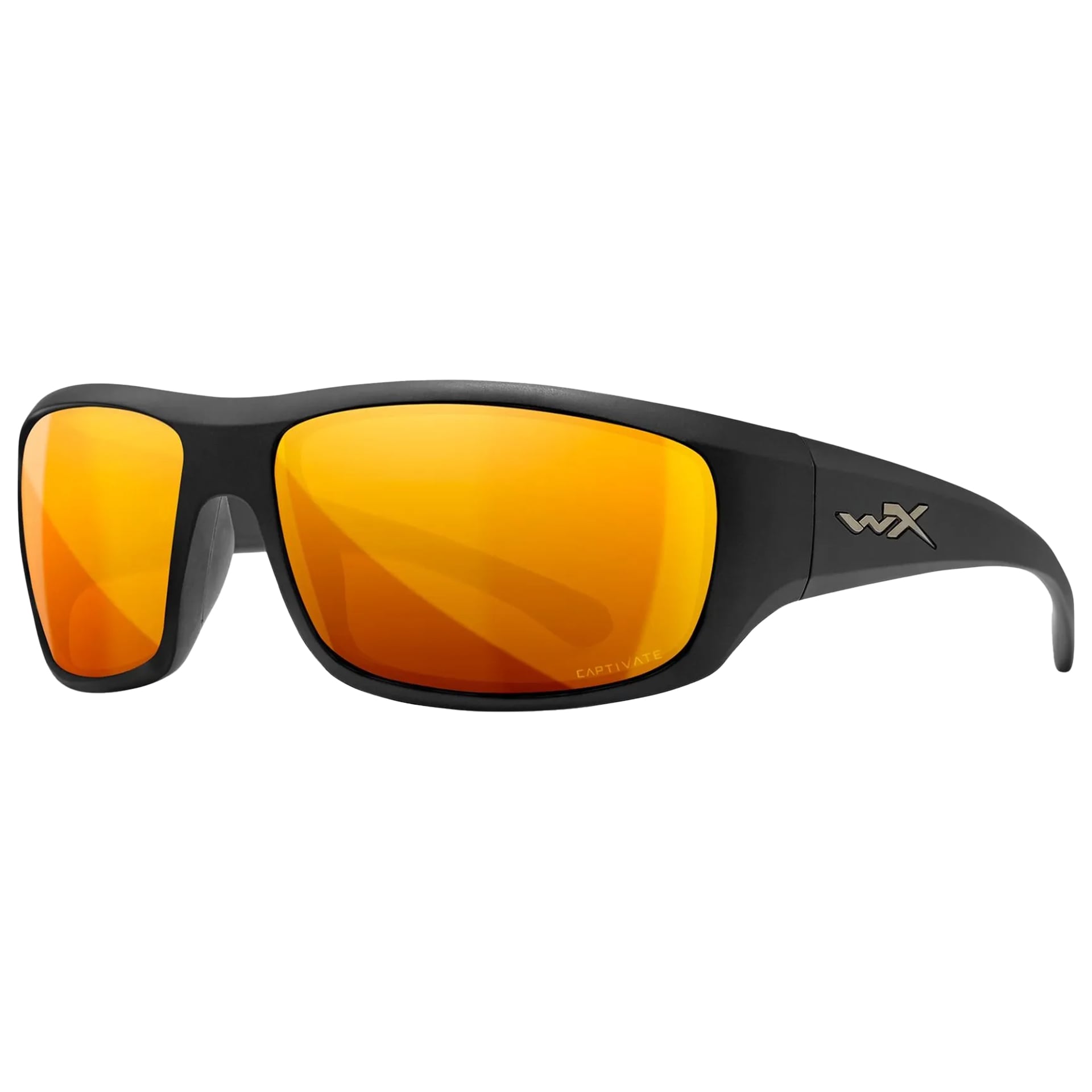 Wiley X - Omega Taktische Brille - Captivate Polarized Bronze Mirror/Matte Black​​​​​​​