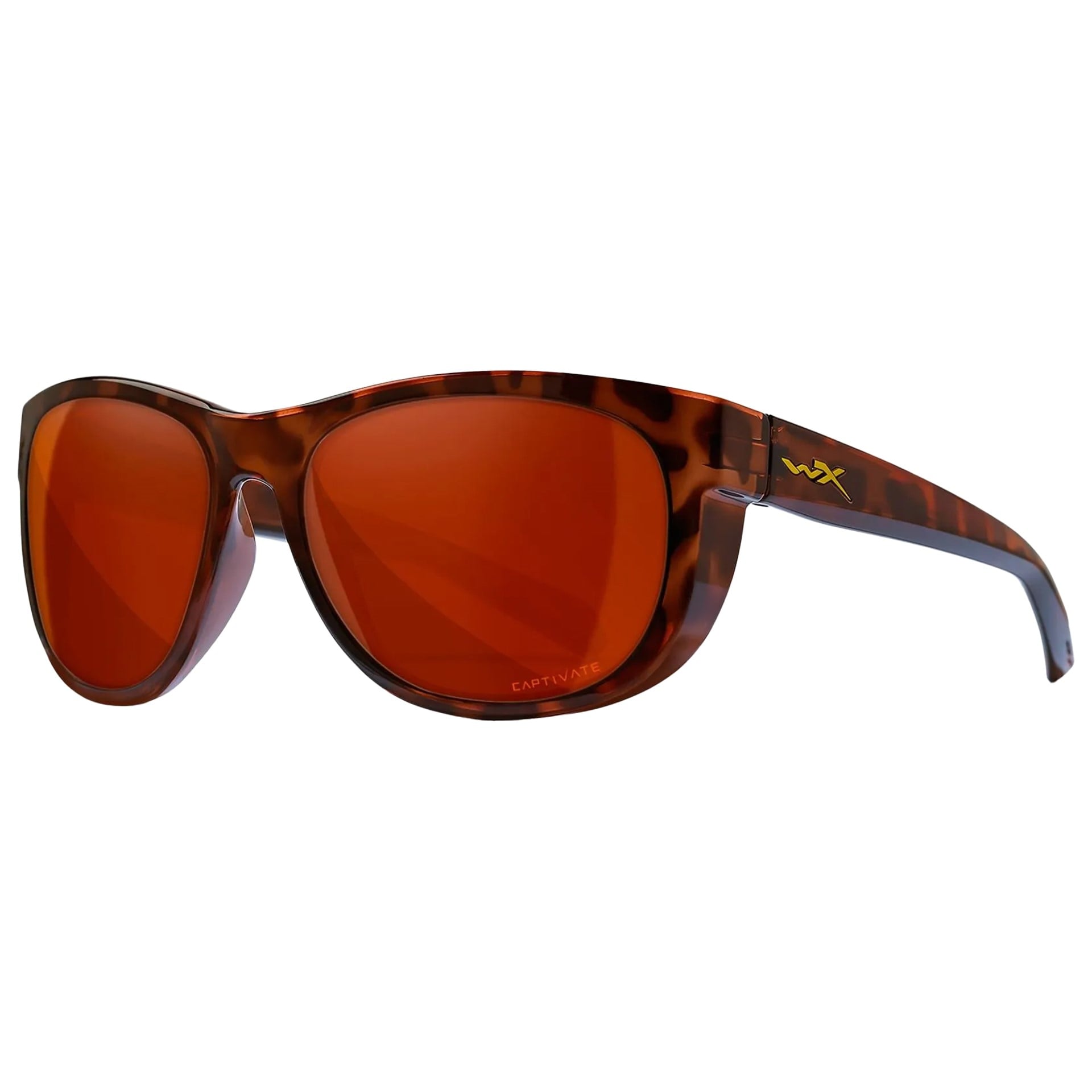 Wiley X - Weekender Damenbrille - Captivate Polarized Copper/Gloss Demi Brown