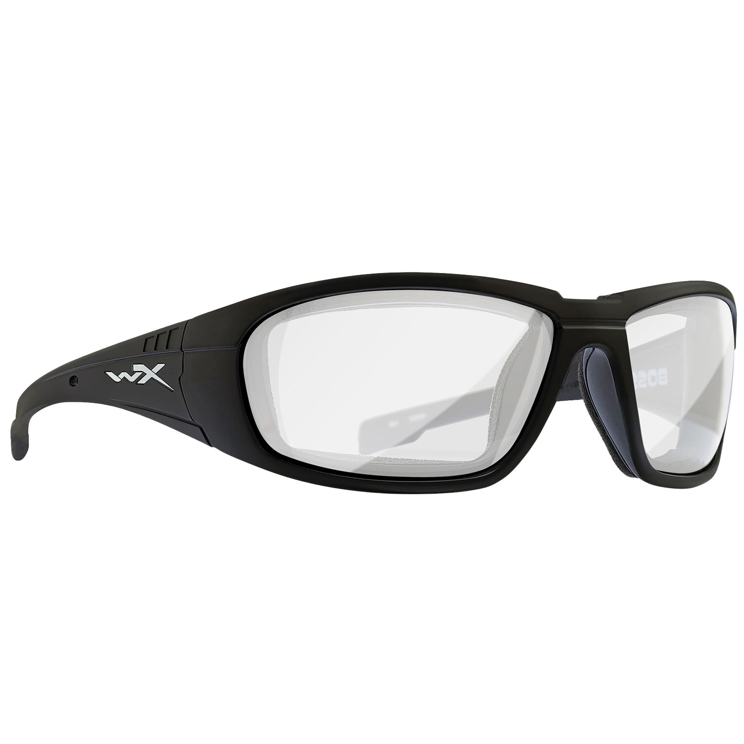 Wiley X - Boss Taktische Schutzbrille - Clear/Matte Black