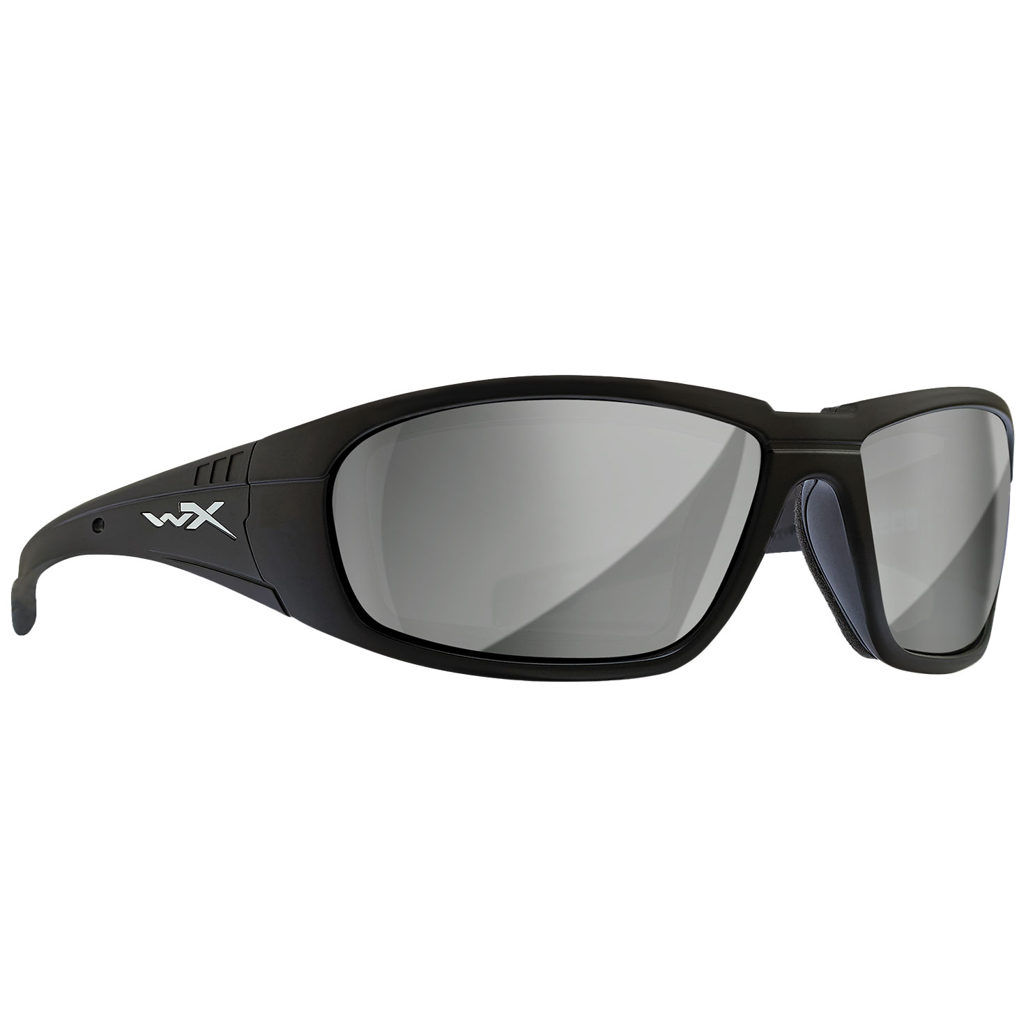 Wiley X - Boss Taktische Schutzbrille - Silver Flash/Matte Black