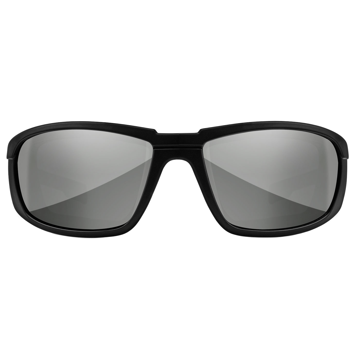 Wiley X - Boss Taktische Schutzbrille - Silver Flash/Matte Black