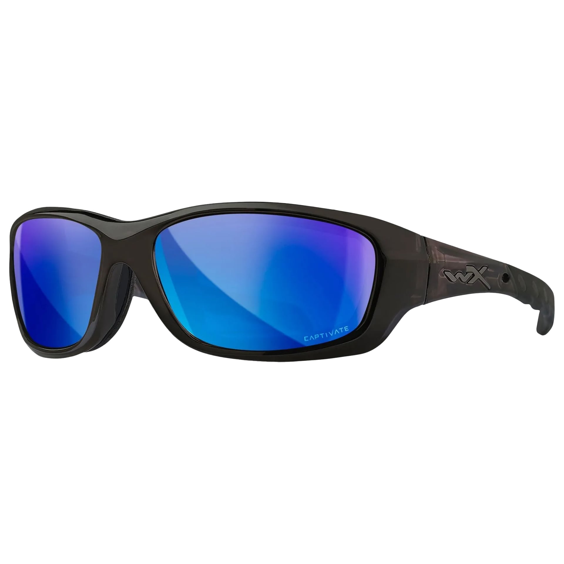 Wiley X - Gravity - Taktische Brille - Captivate Polarized Blue/Black Crystal