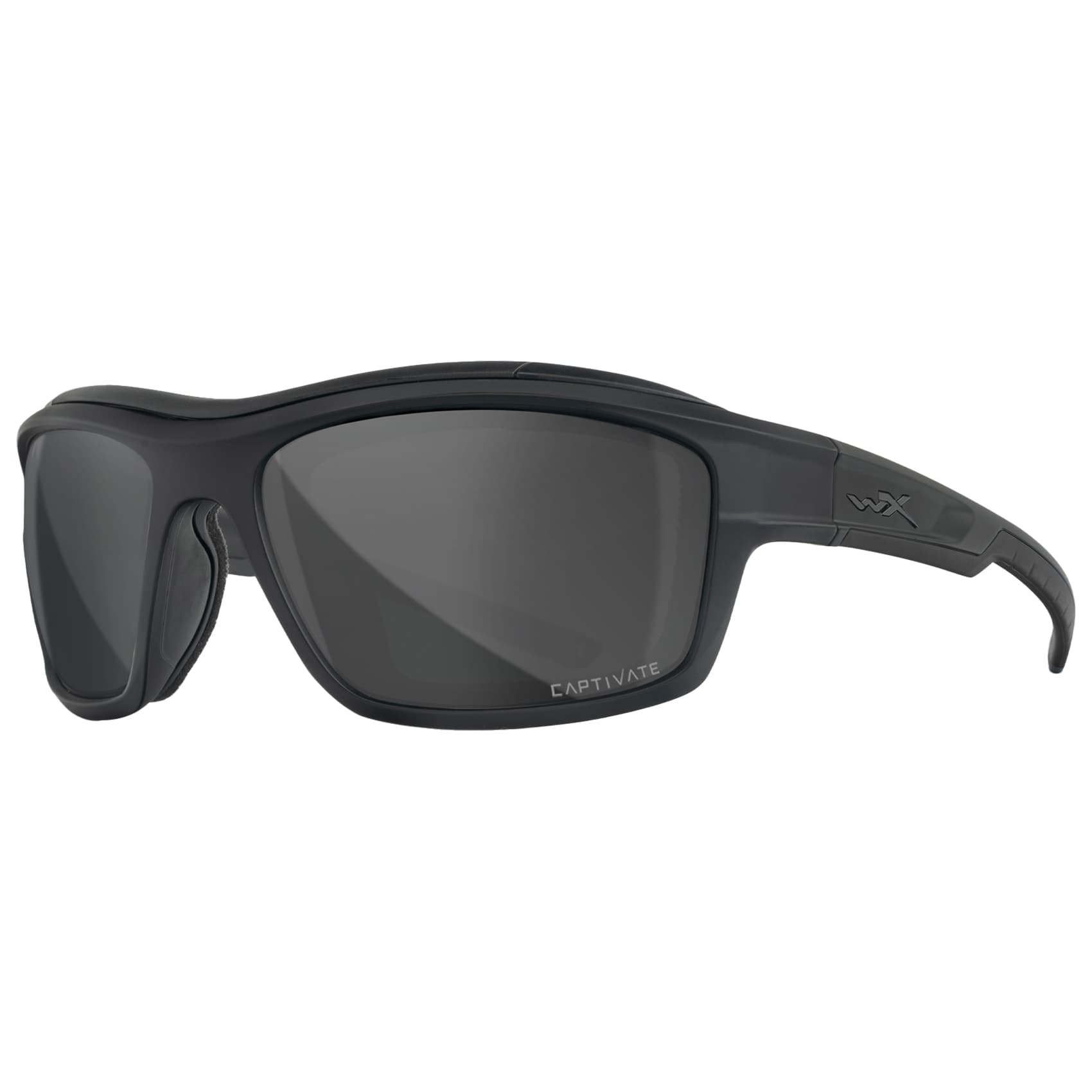 Wiley X - Ozone - Taktische Schutzbrille - Captivate Polarized Grey/Matte Black