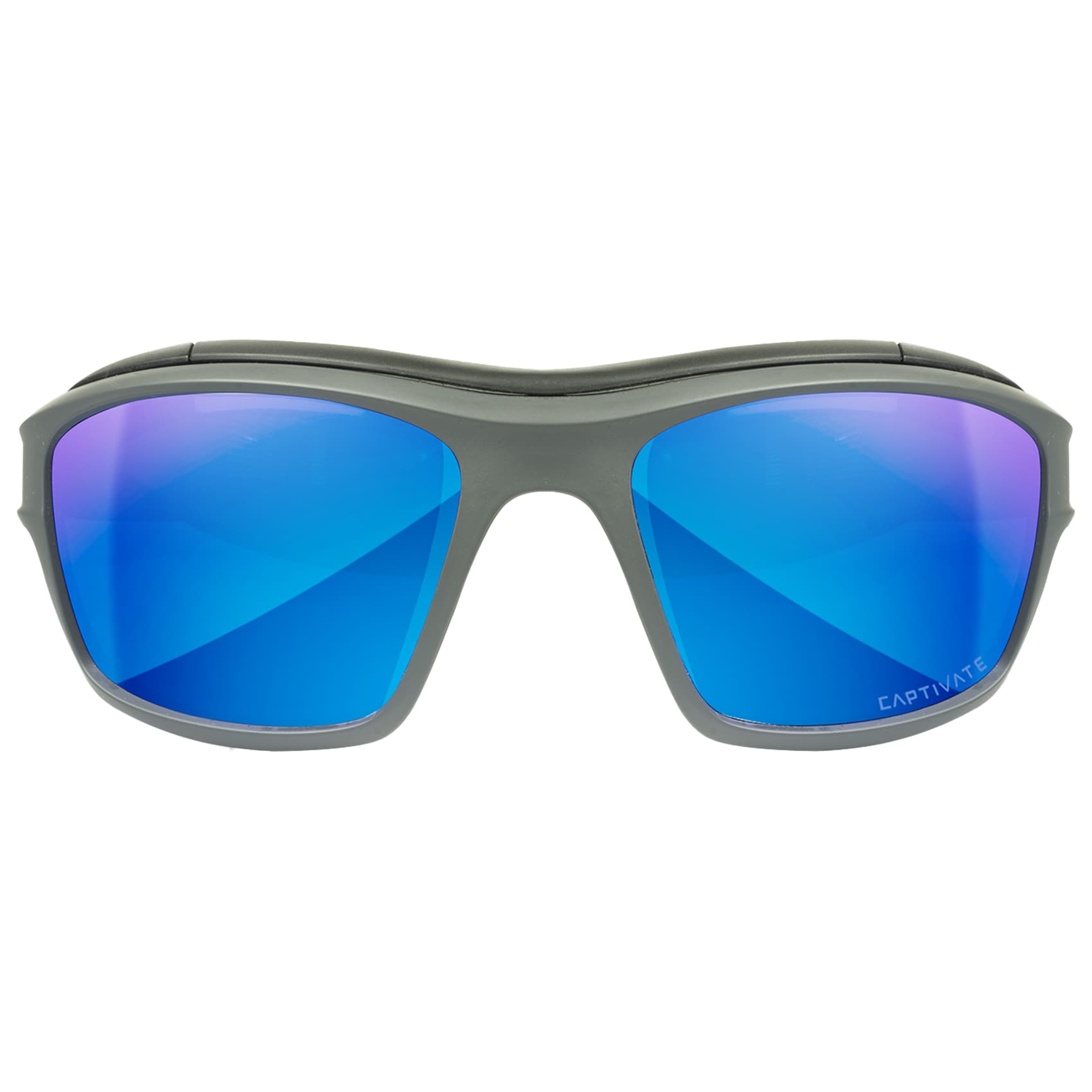 Wiley X - Ozone Captivate Polarized Taktische Brille - Blue Mirror/Matte Grey