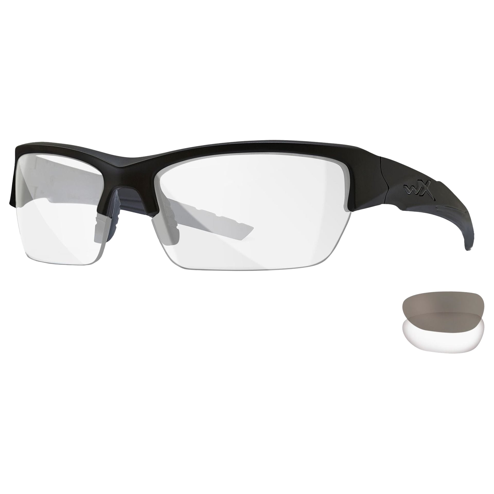 Wiley X - Valor 2.5 Taktische Schutzbrille - Grey/Clear/Matte Black