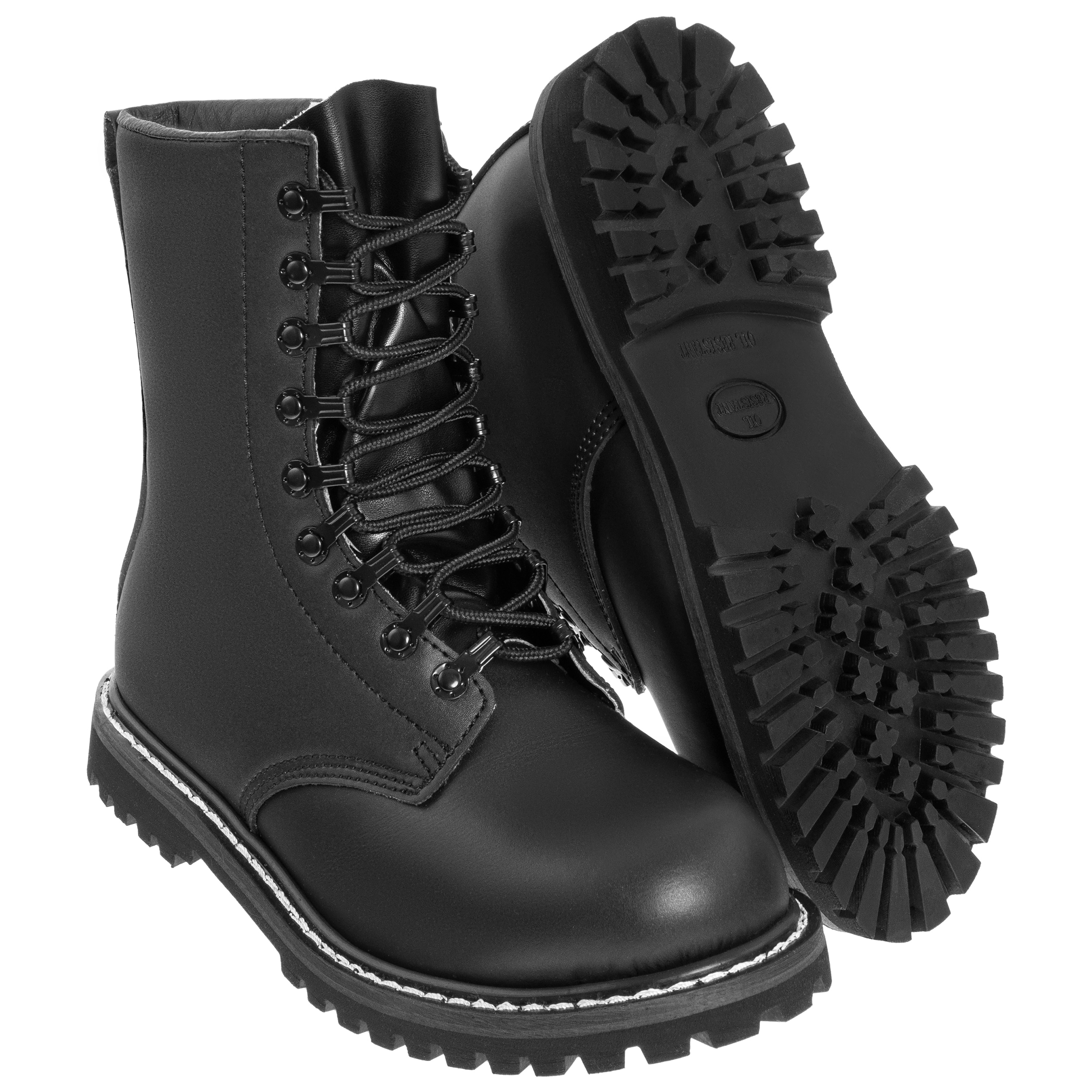 Black paratrooper boots online