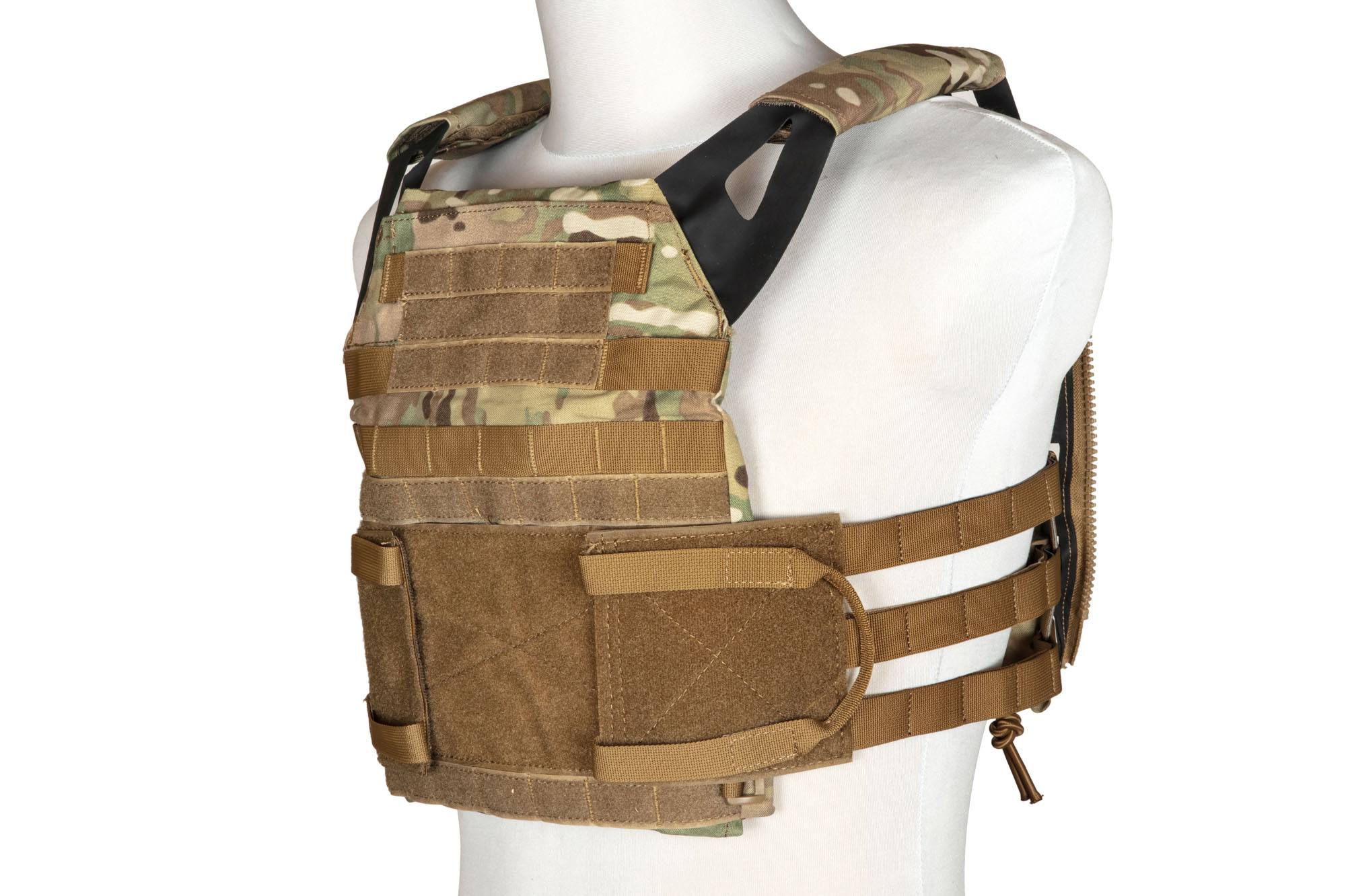 Primal Gear - Rush 2.0 Plate Carrier Ariatel - Taktische Weste - Arid MC Camo