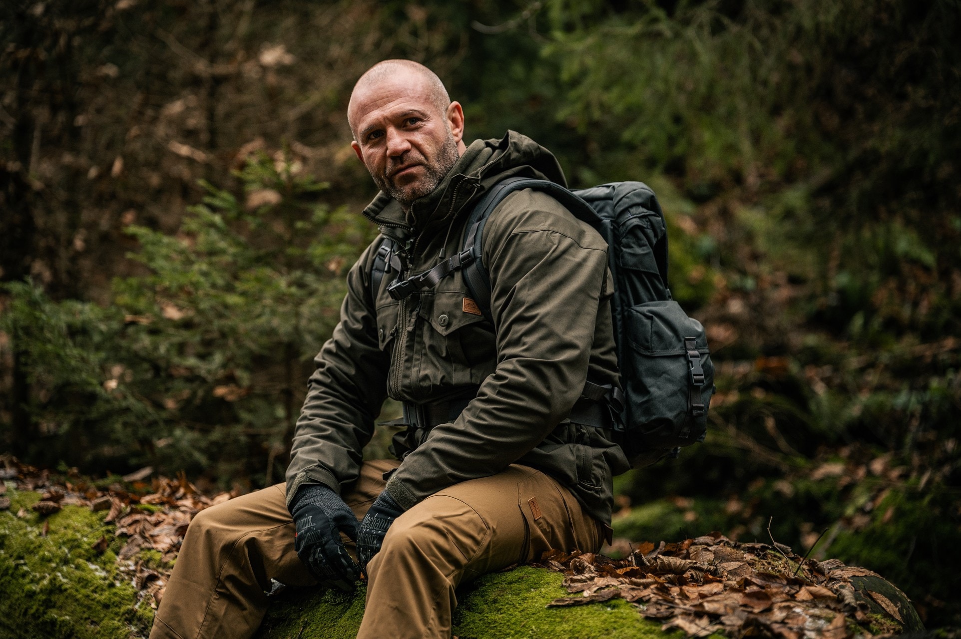 Helikon-Tex - SAS Smock Duracanvas Jacke - Taiga Green