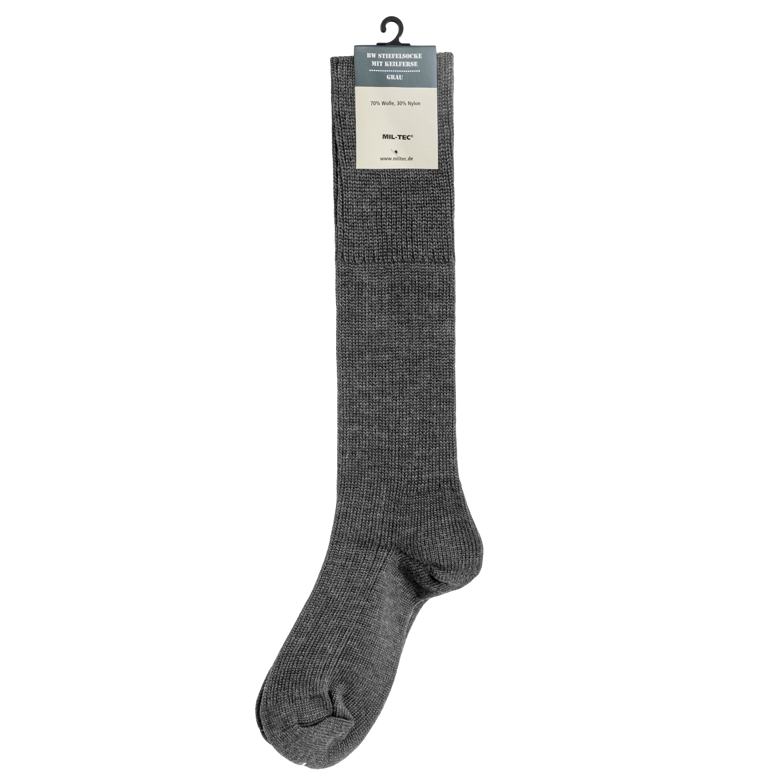 Mil-Tec - German Boot Socks Socken- Grey