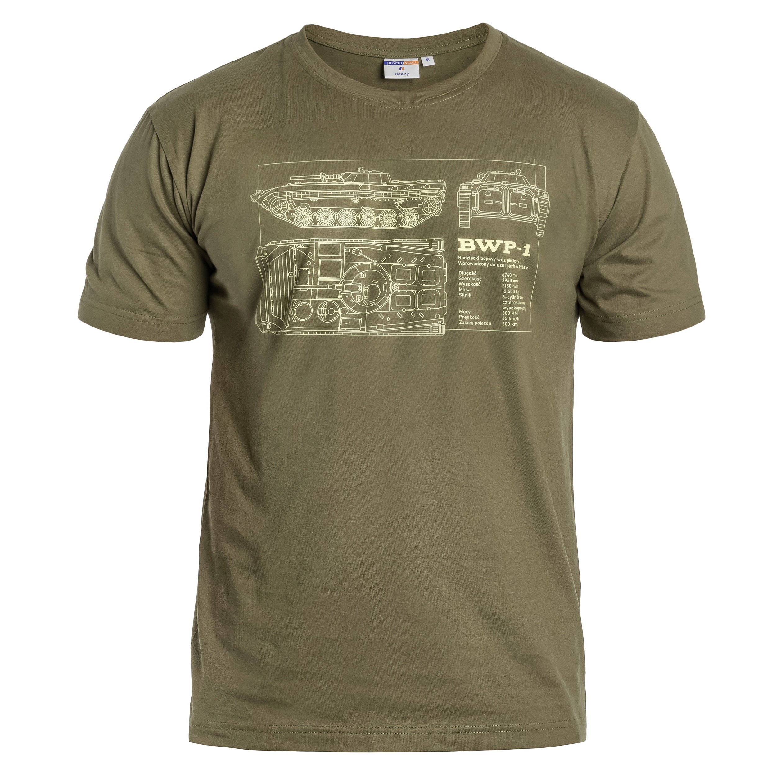 BWP-1 T-Shirt - Olive