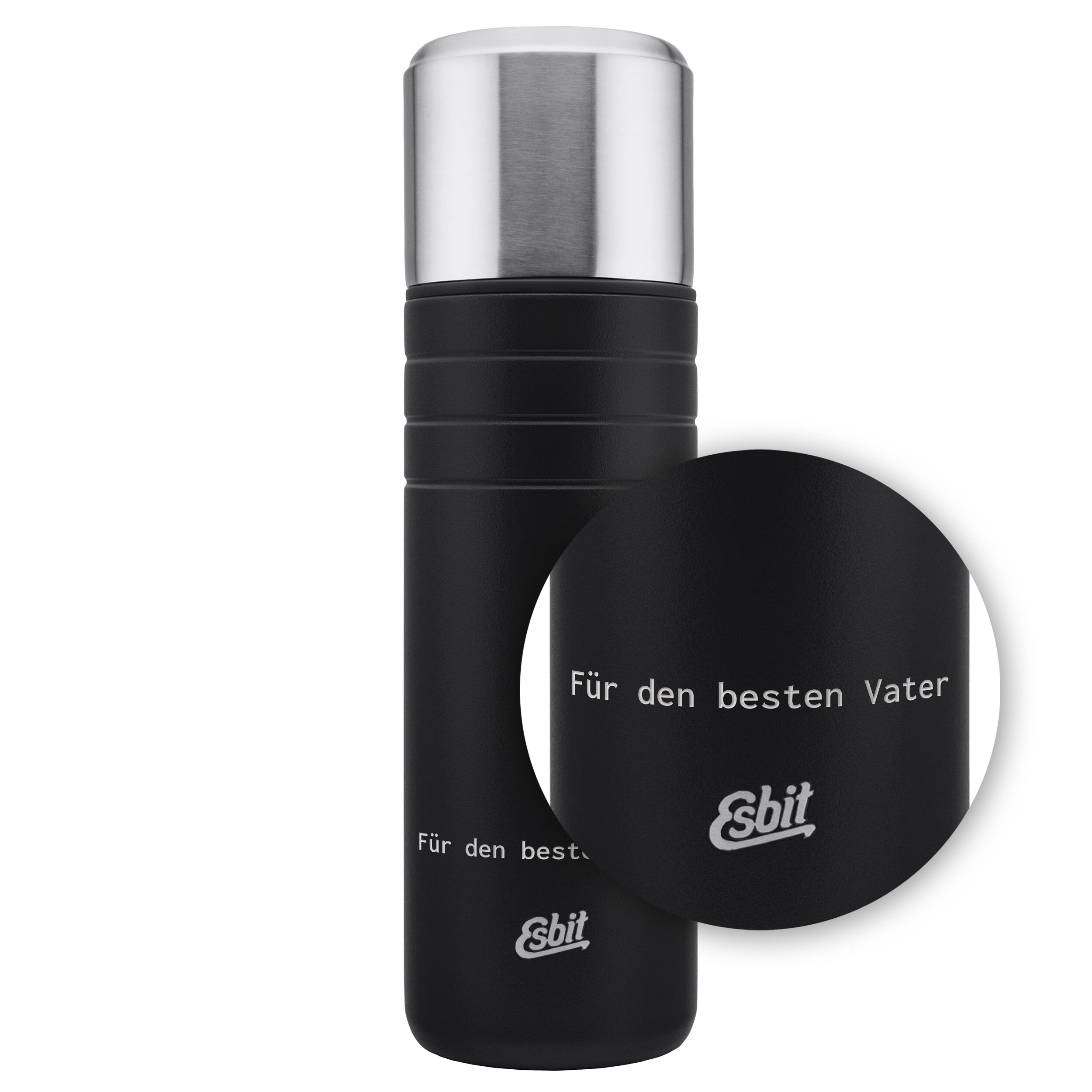 Esbit - Majoris Vacuum Flask Thermoskanne 1 l - Black