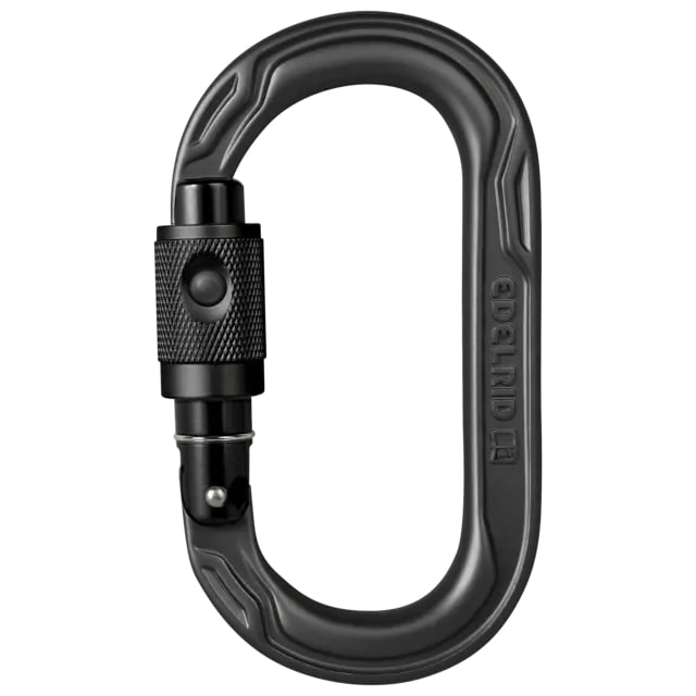 Edelrid - Oval Power 2500 PermaLock - Karabinerhaken - Night