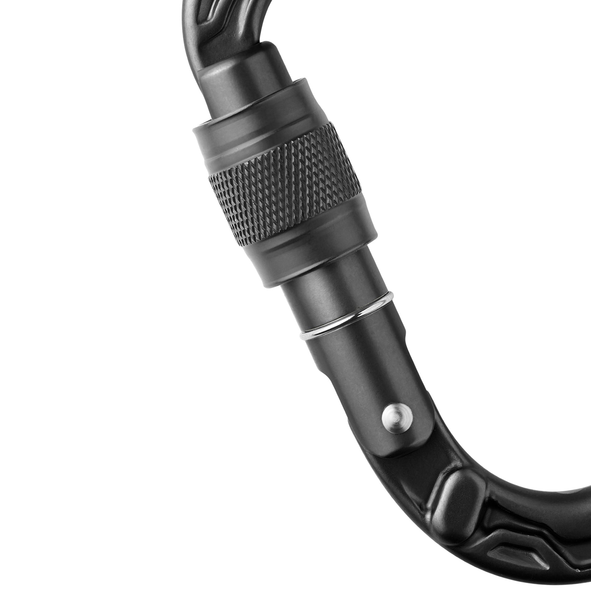 Edelrid - HMS Bullet Screw Kletterkarabiner - Black