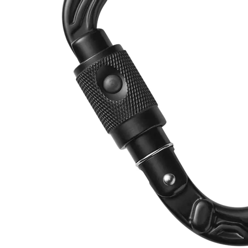 Edelrid - HMS Bullet Permalock - Karabiner zum Klettern - Black