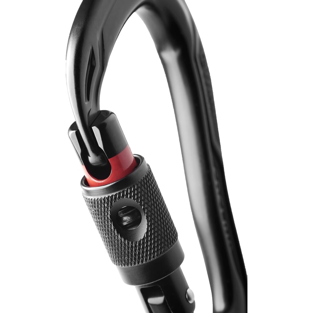 Edelrid - HMS Bullet Permalock - Karabiner zum Klettern - Black