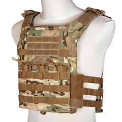 Primal Gear - Rush Plate Carrier Taktische Weste - MultiCam