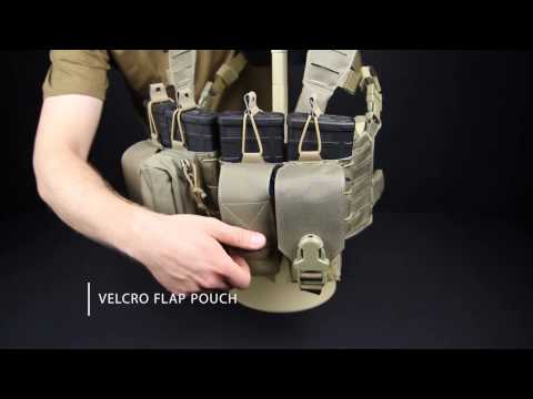 Direct Action - Hurricane Hybrid Chest Rig Taktische Weste - PenCott Wildwood