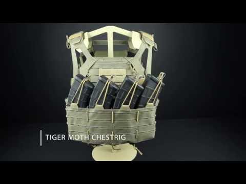 Direct Action - Tiger Moth Chest Rig Taktische Weste - Pencott WildWood