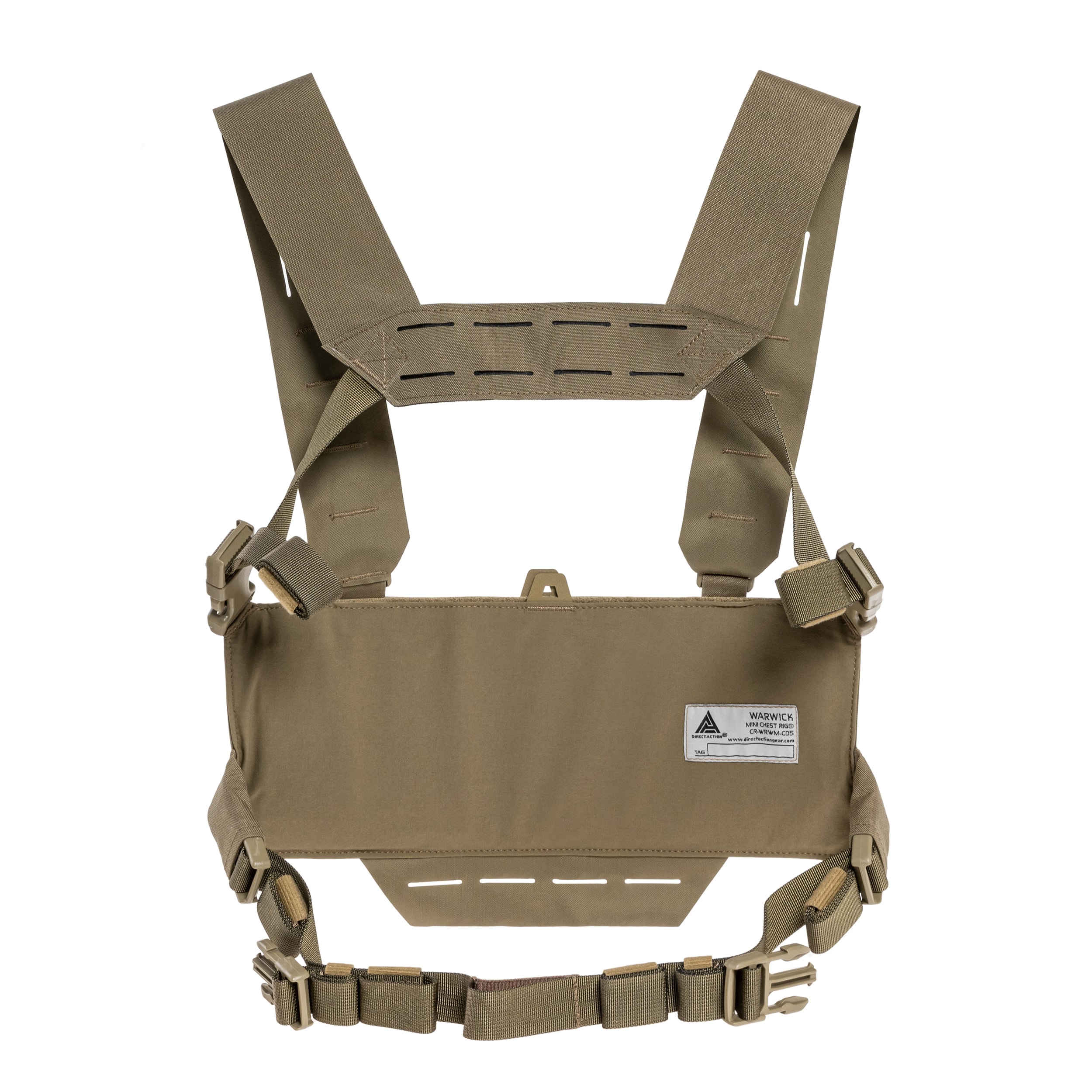 Direct Action - Warwick Mini Chest Rig - Taktische Weste - Adaptive Green