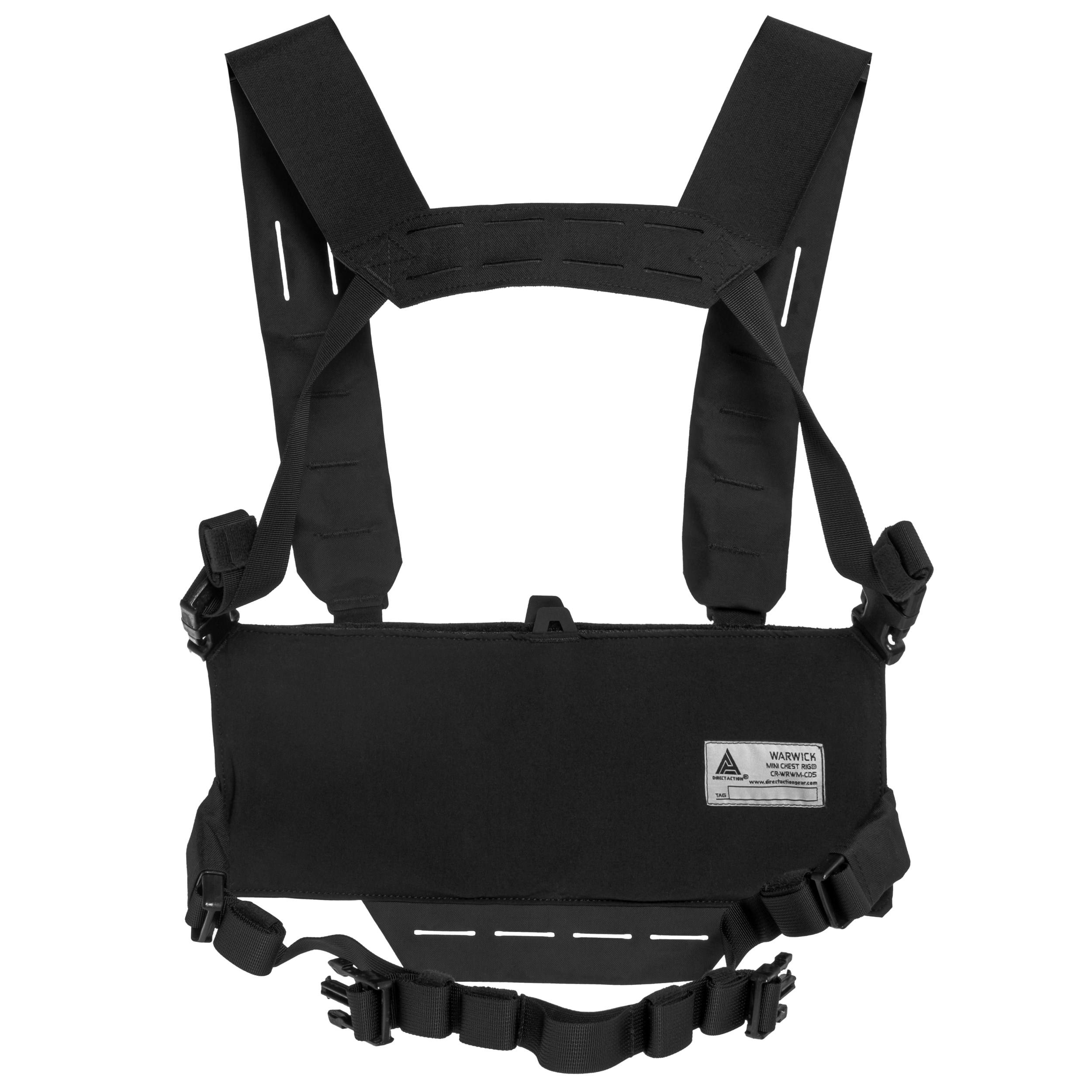 Direct Action - Warwick Mini Chest Rig - Taktische Weste - Black