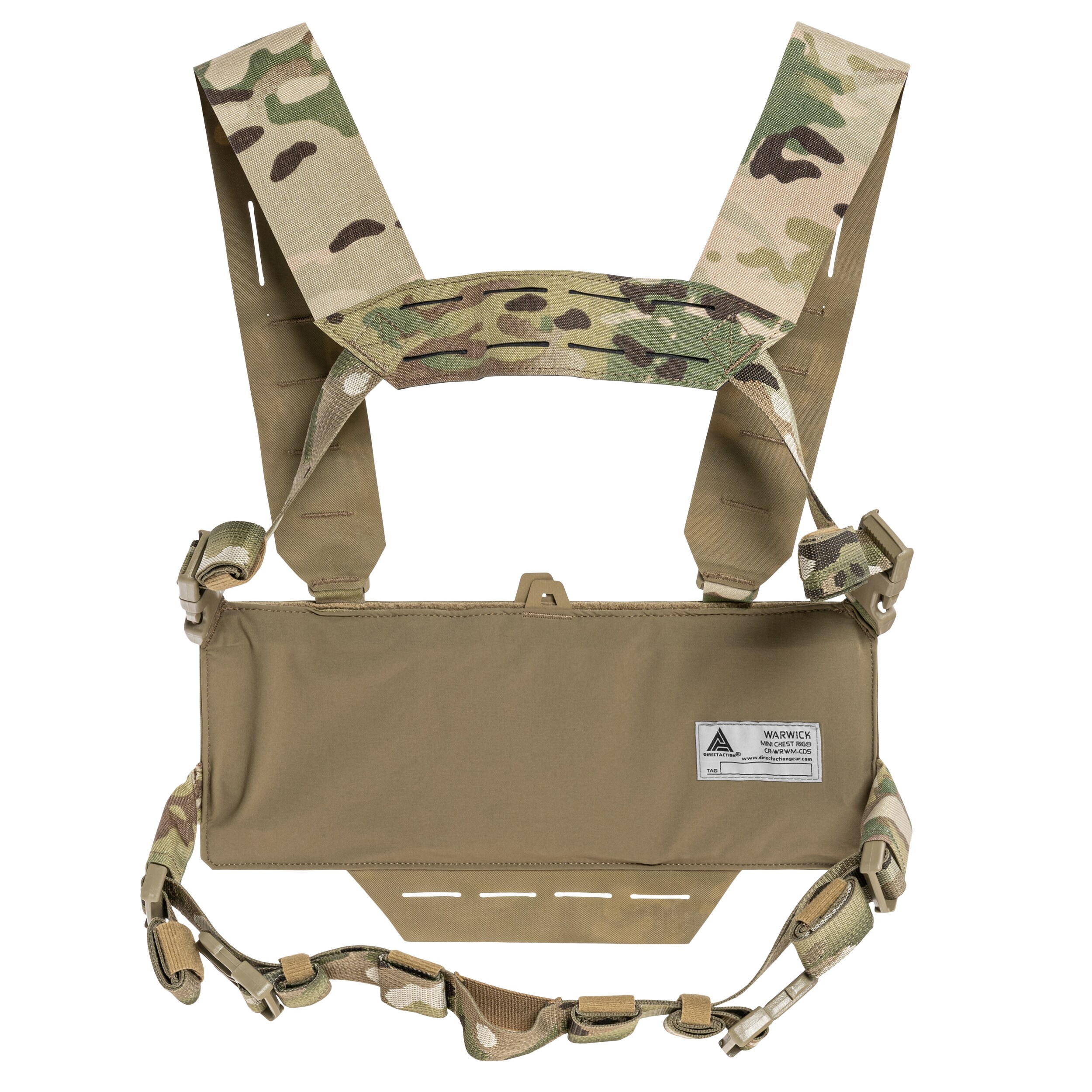 Direct Action - Warwick Mini Chest Rig - Taktische Weste - MultiCam