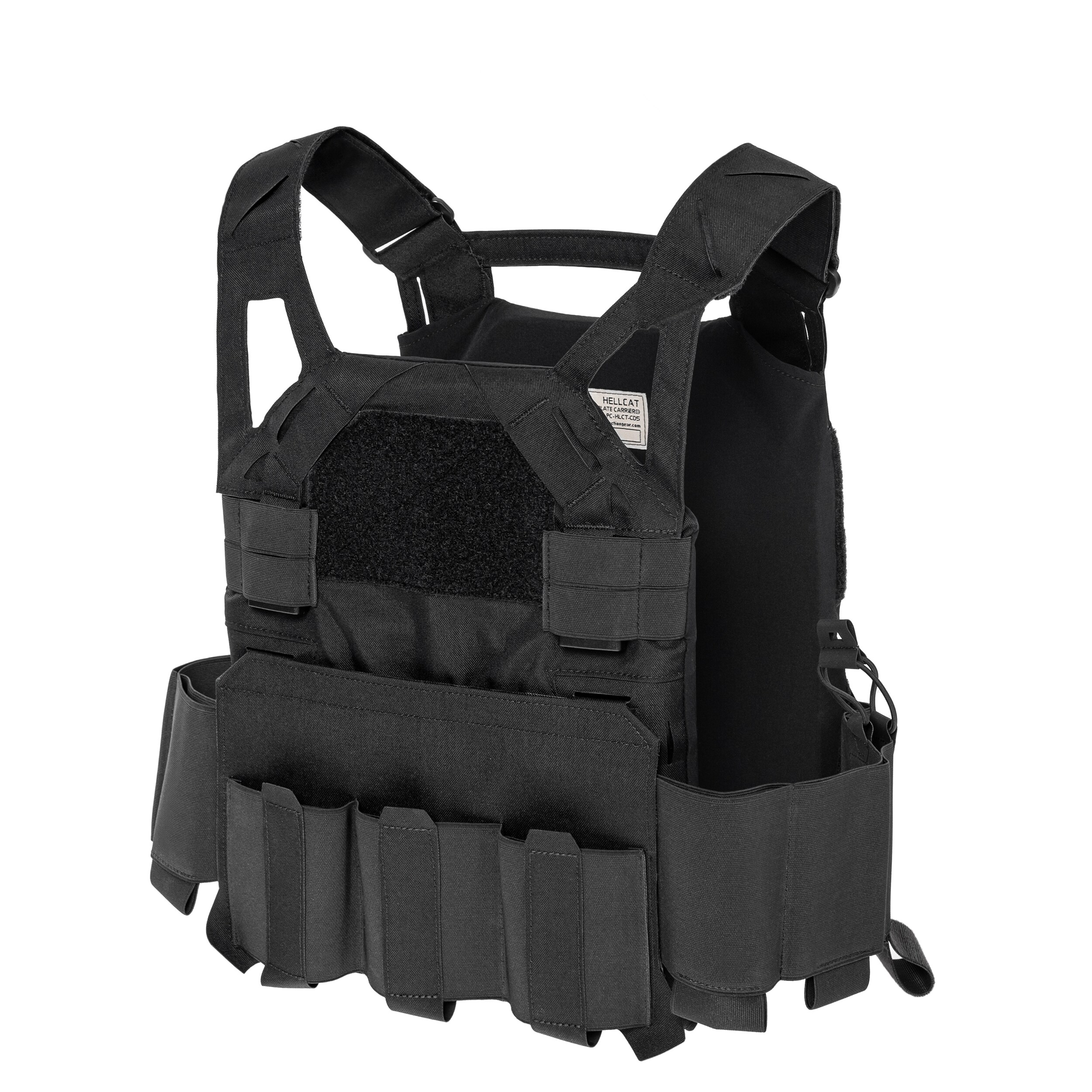 Direct Action - Hellcat Low Vis Plate Carrier - Taktische Weste - Black