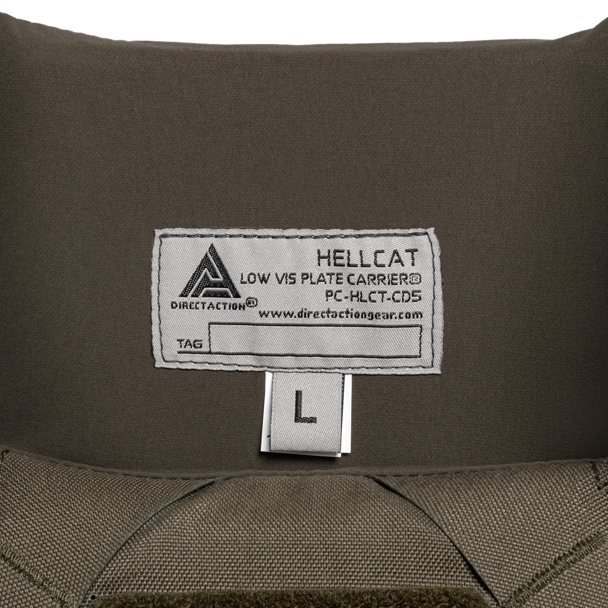 Direct Action - Hellcat Low Vis Plate Carrier Taktische Weste - Ranger Green