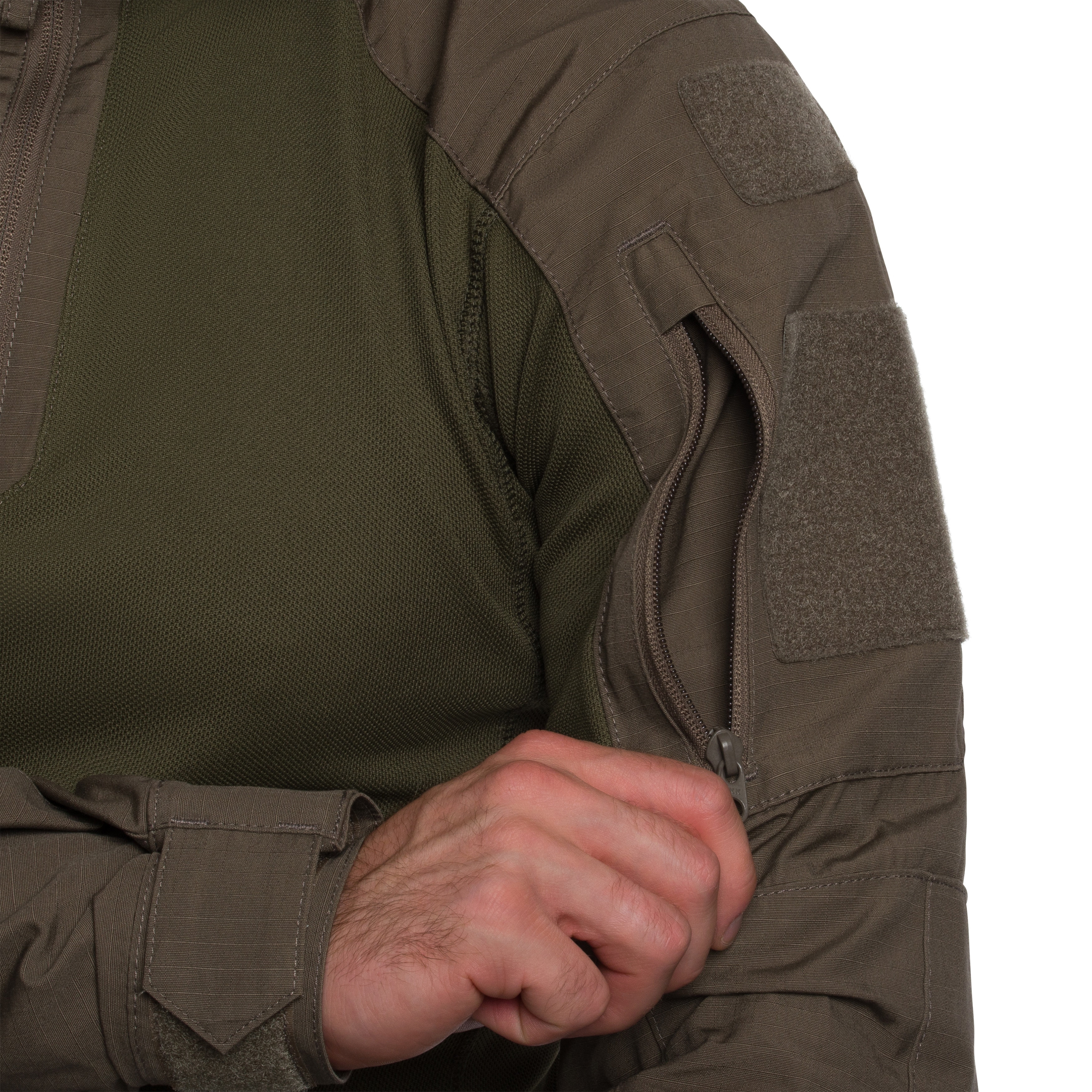 Helikon - MCDU Combat Shirt NyCo Rip-Stop - Taktisches Sweatshirt - RAL 7013