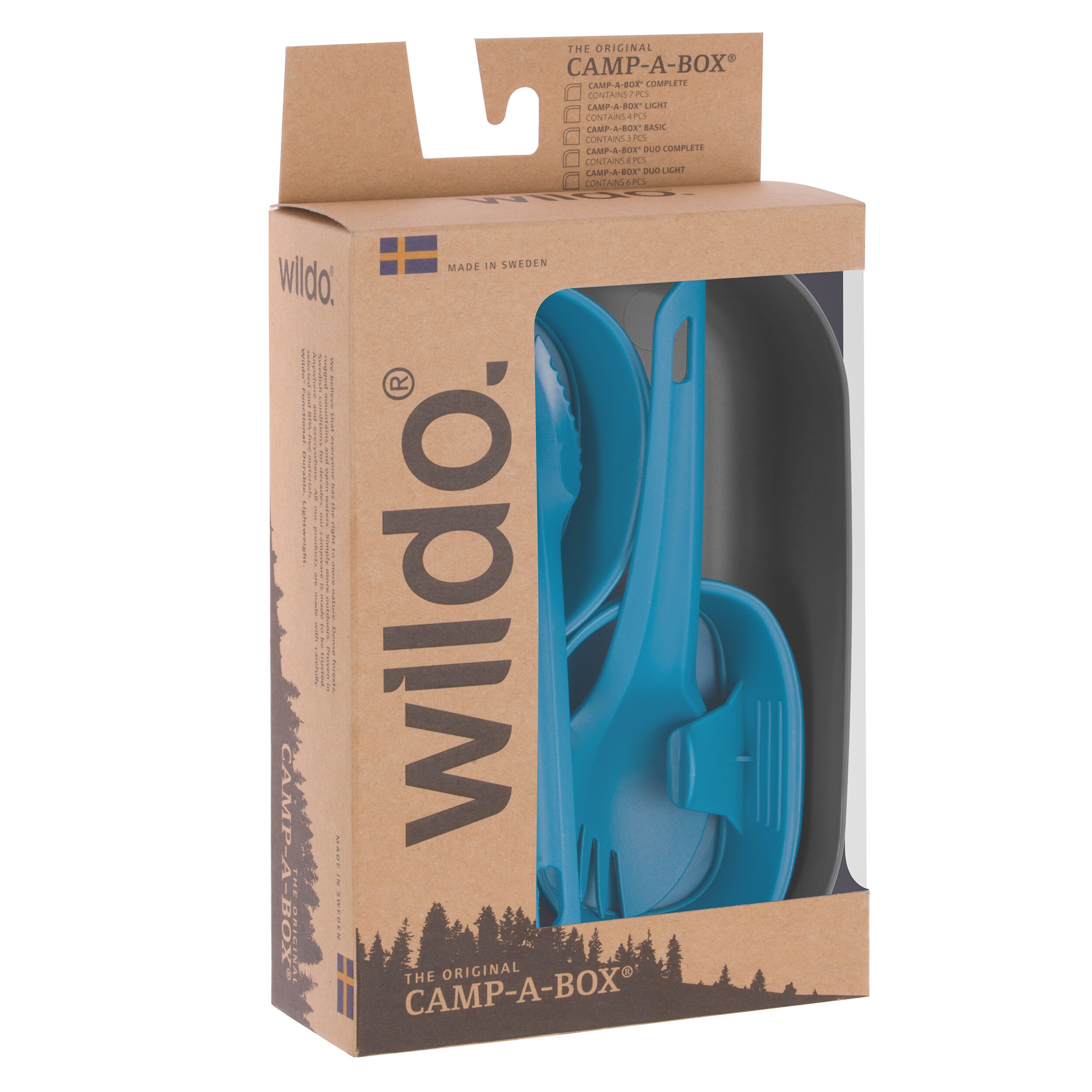 Wildo/Helikon - Camp-A-Box Duo Light Green - Campinggeschirr-Set - Azure