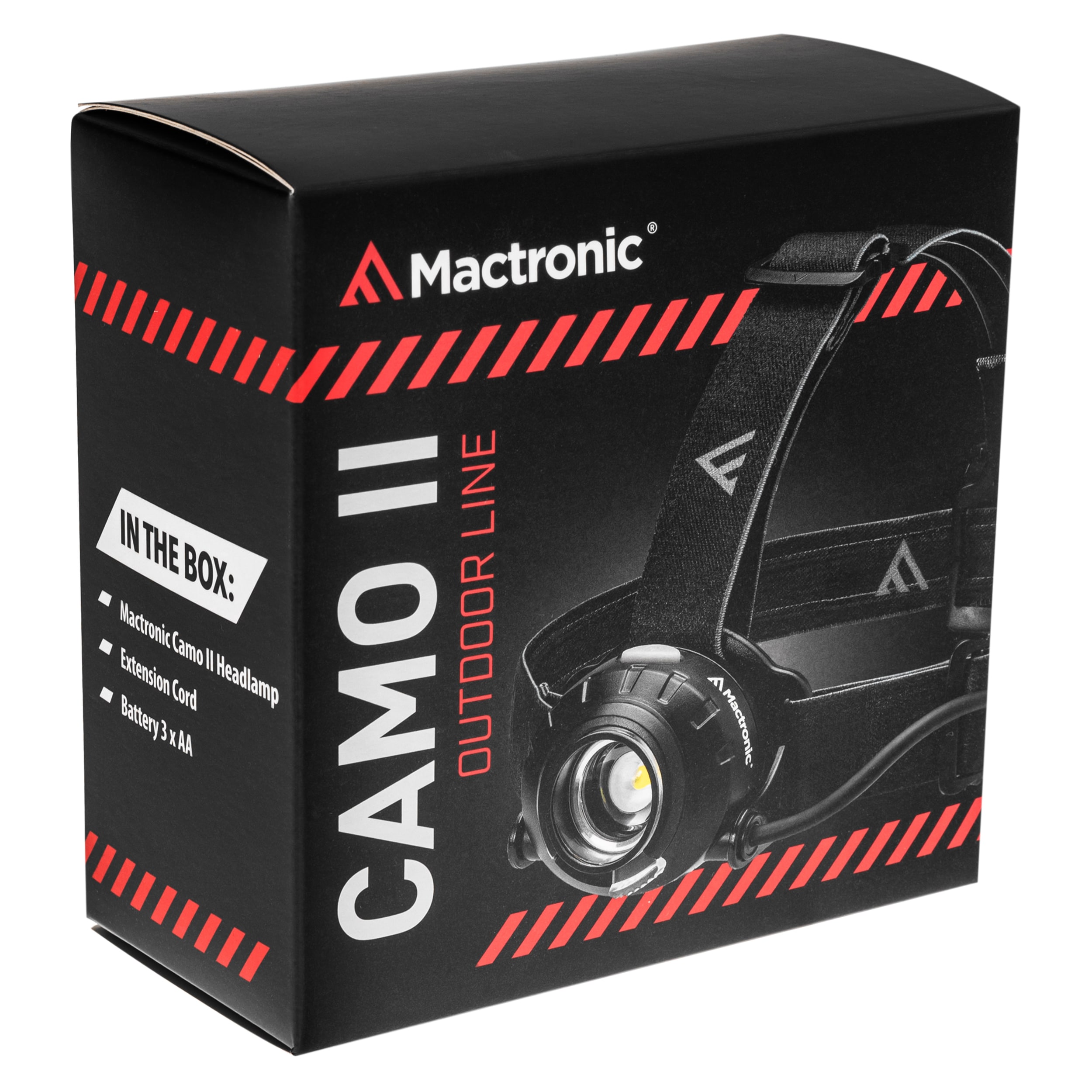 Mactronic - Camo II - Stirnlampe - 490 Lumen