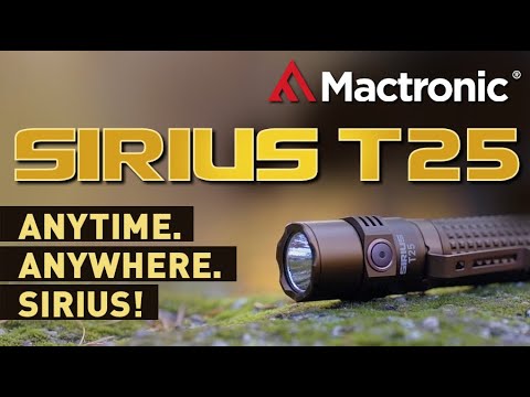 Mactronic - Sirius T25 - Akku-Taschenlampe 2500 Lumen