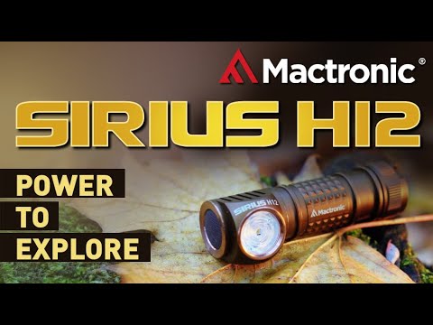 Mactronic - Sirius H12 - Stirnlampe und Winkeltaschenlampe 1200 Lumen