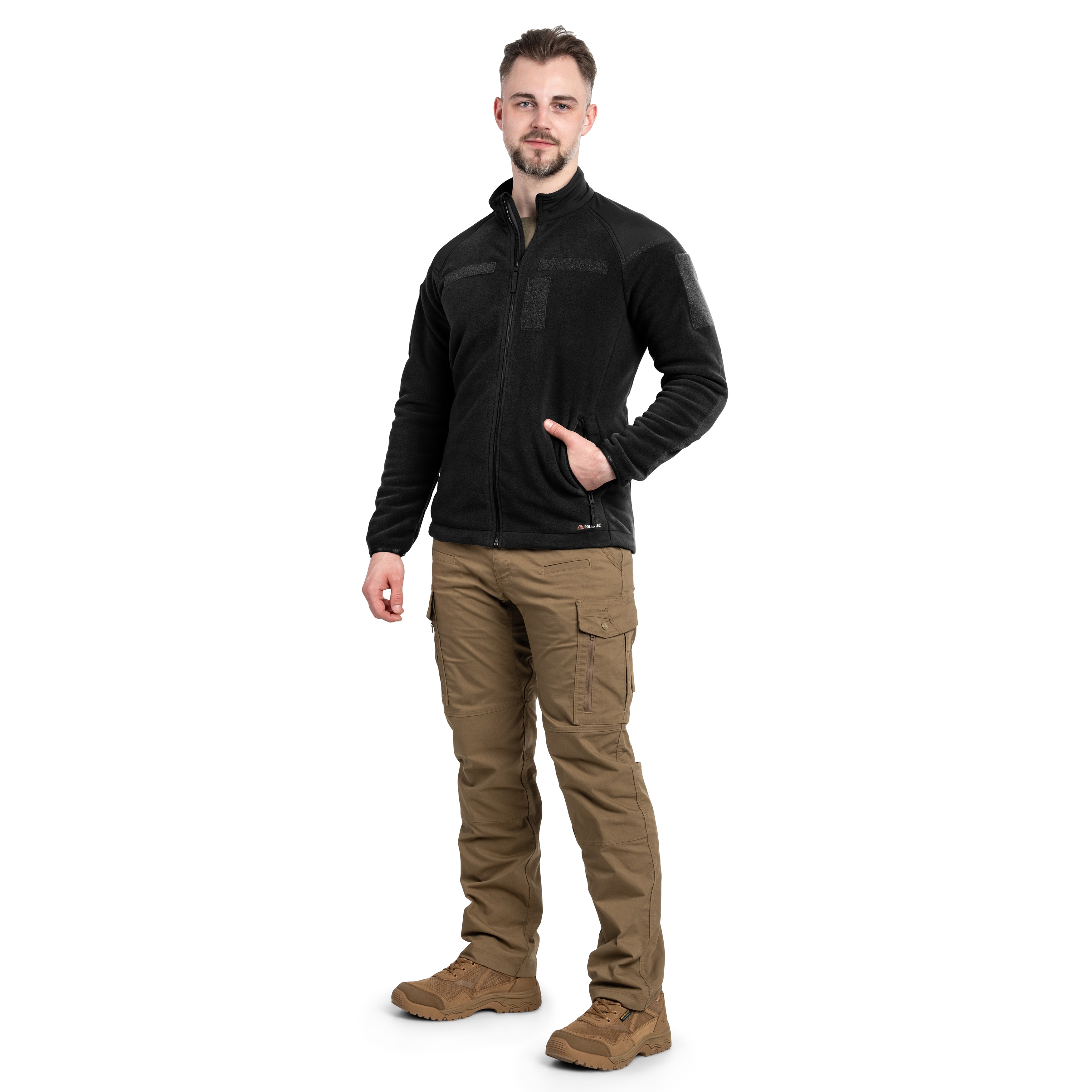 M-Tac - Combat Fleece Polartec Jacket - Fleecejacke - Black